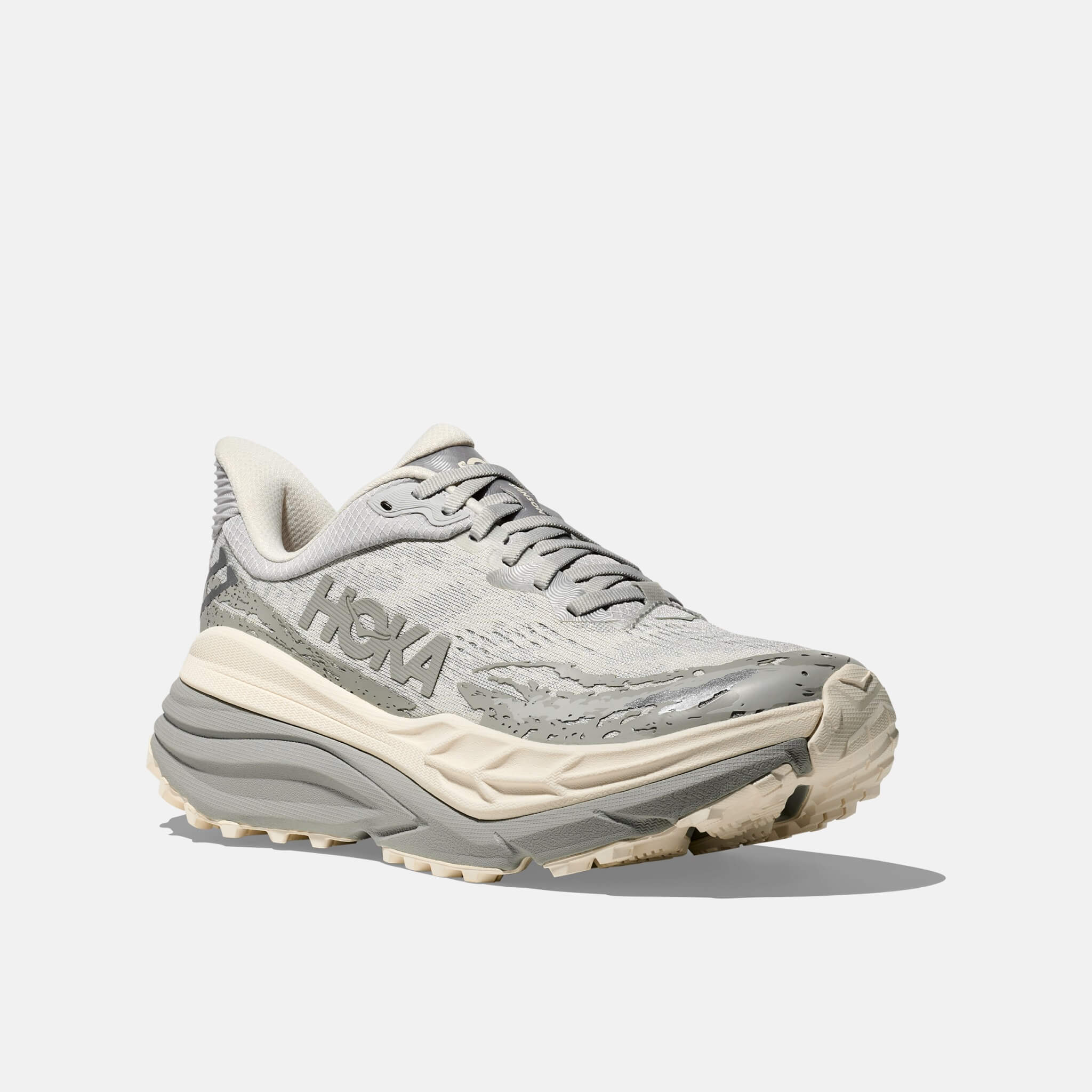 Męskie szare sneakersy Hoka Stinson 7