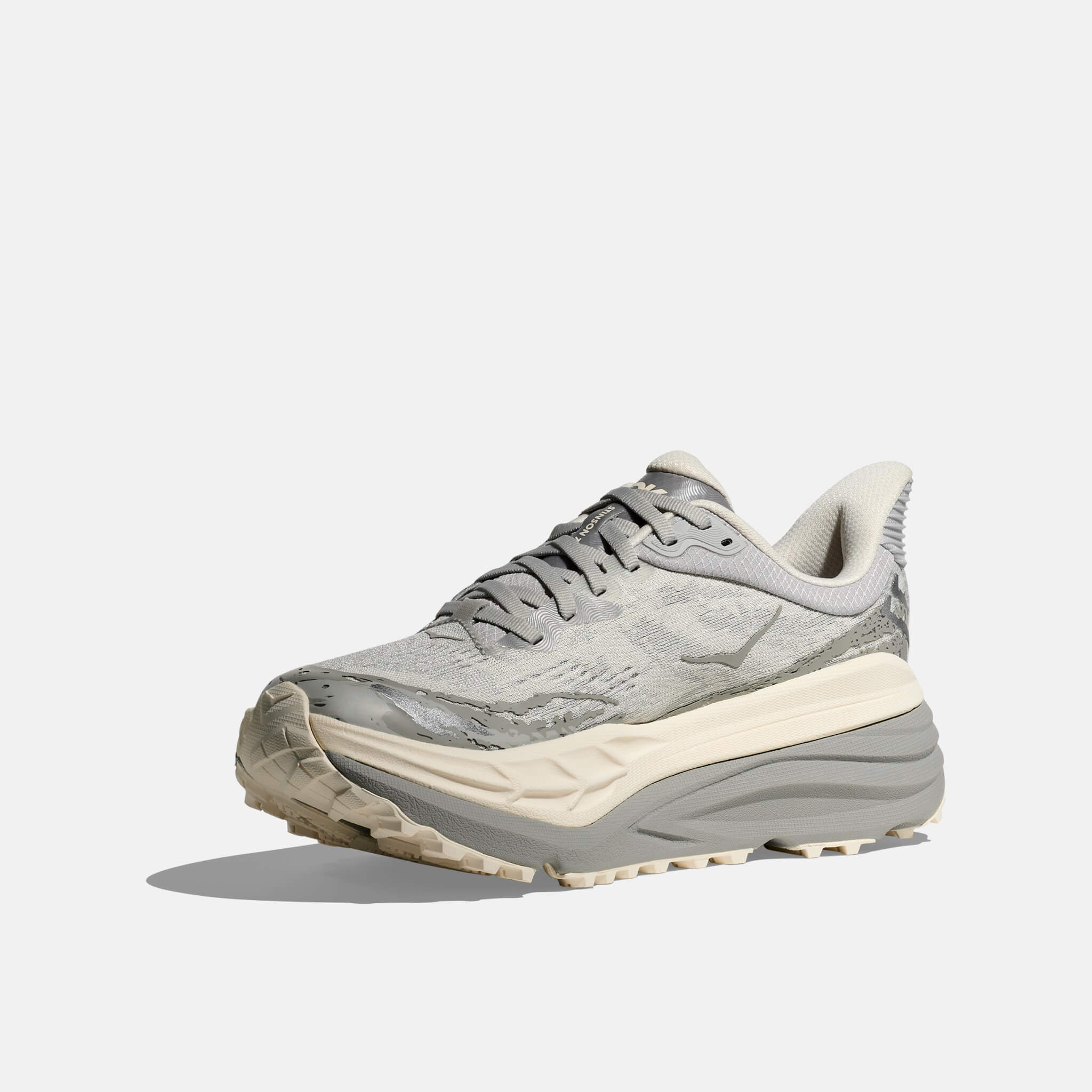 Męskie szare sneakersy Hoka Stinson 7