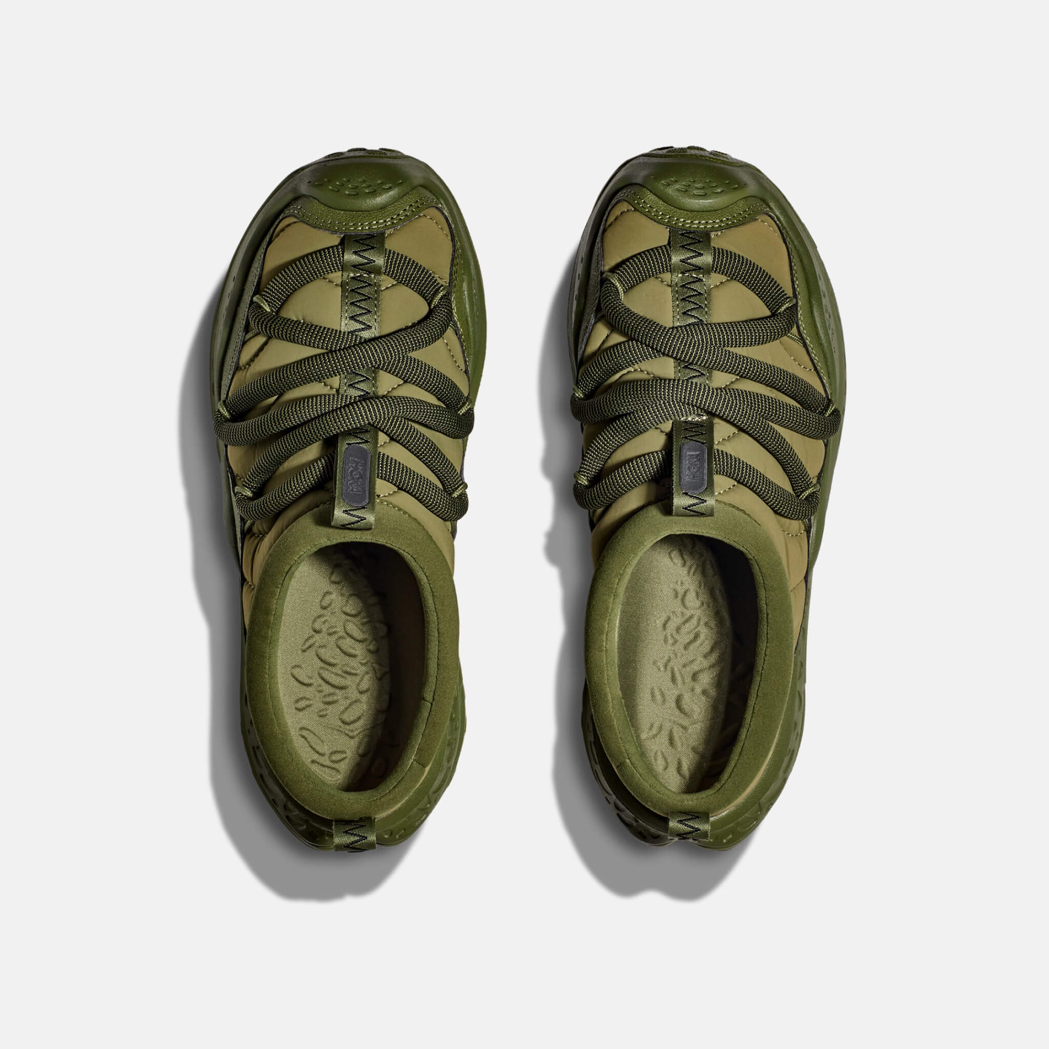 Unisex zielone slip-on Hoka Ora Primo
