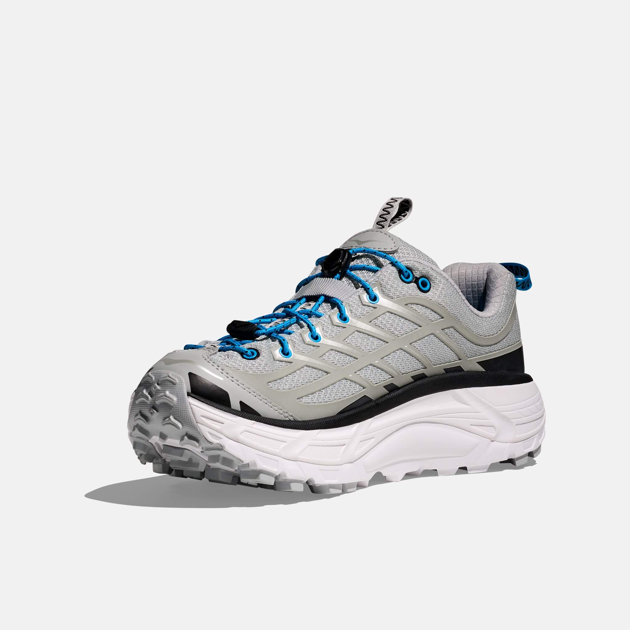 Unisex gray Hoka Mafate Three2 sneakers
