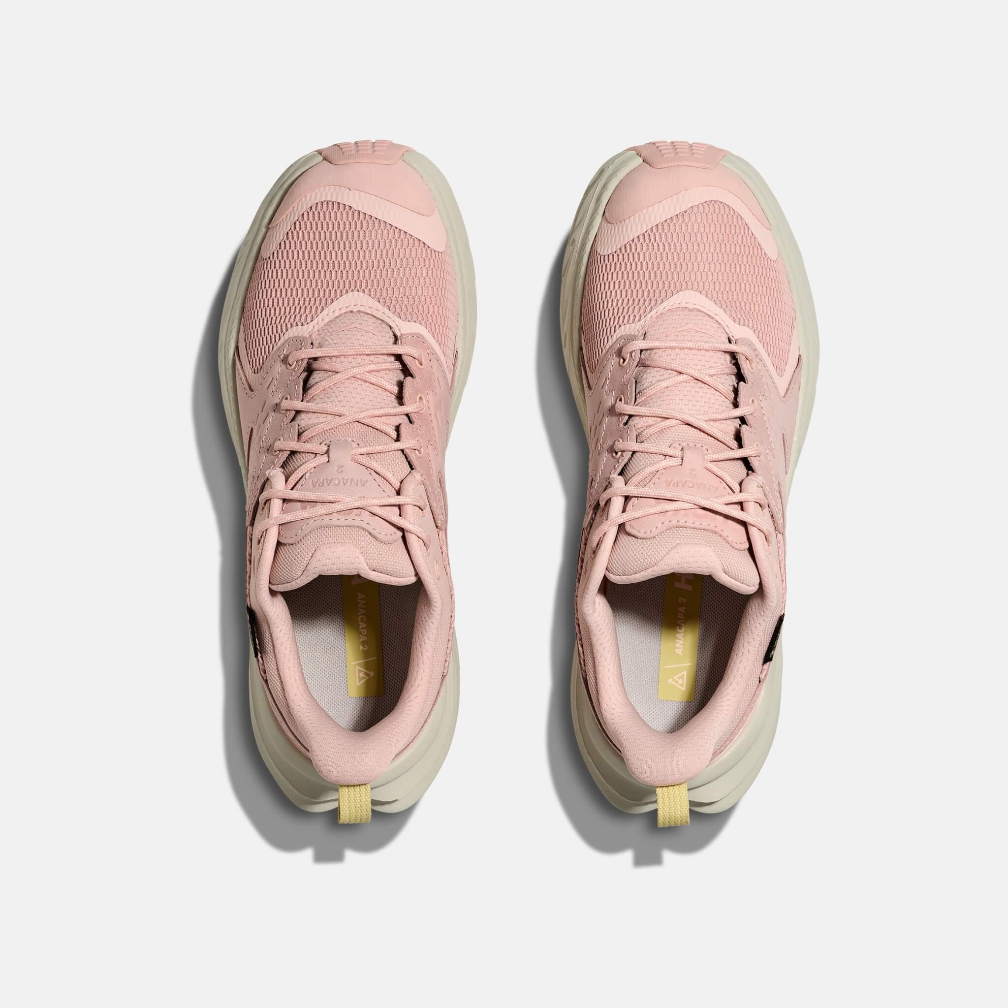 Damskie różowe sneakersy Hoka Anacapa 2 Low GTX