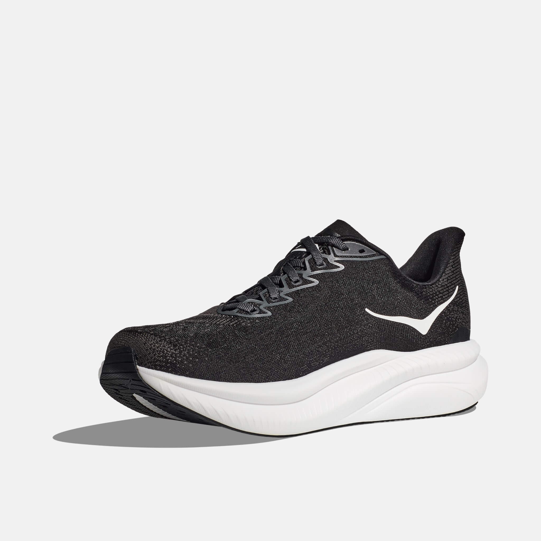 Męskie czarne buty do biegania Hoka Mach 6