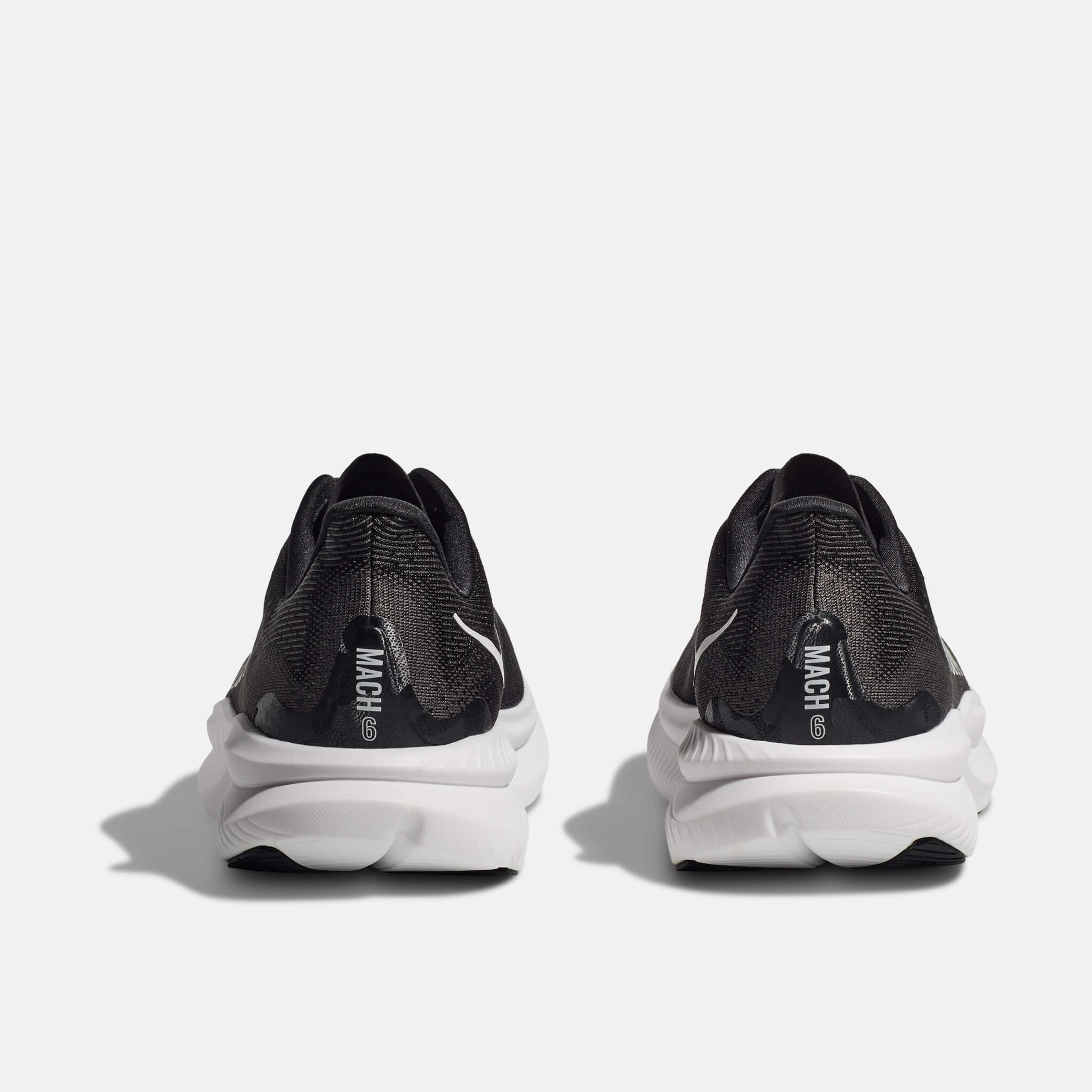 Męskie czarne buty do biegania Hoka Mach 6