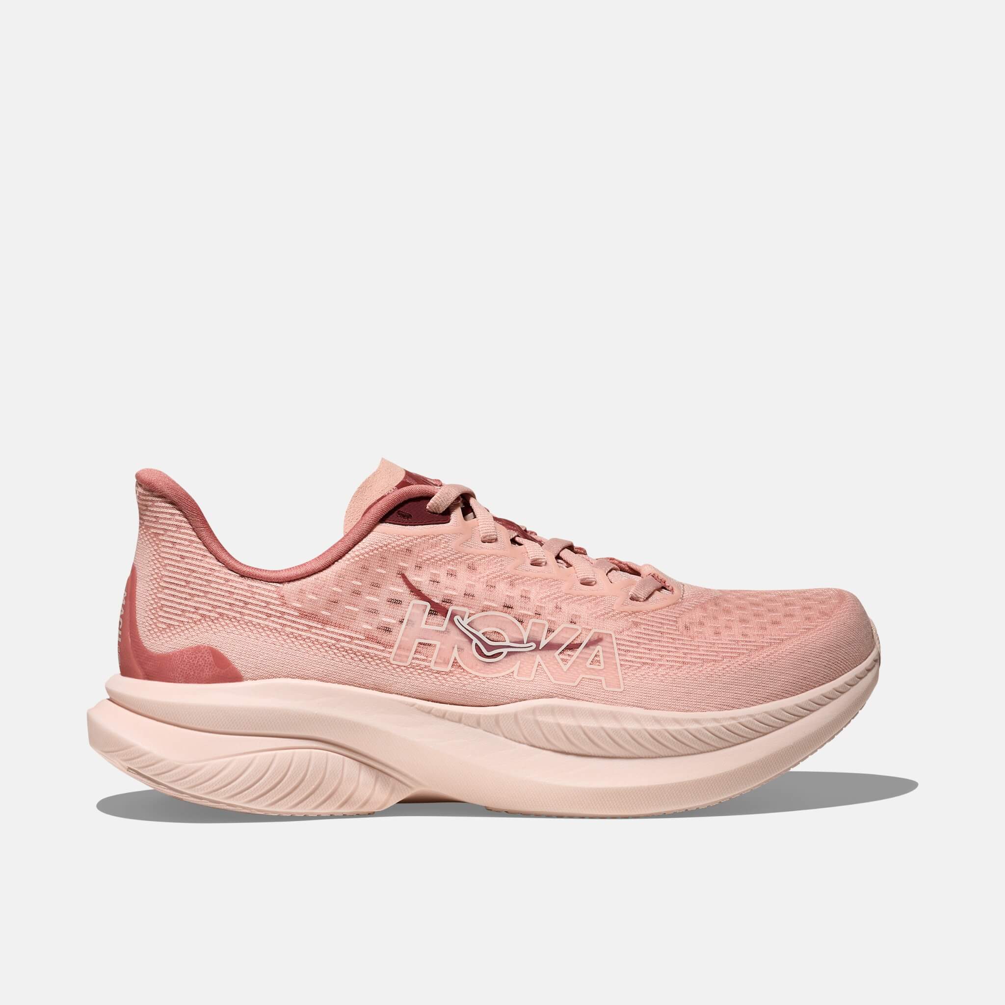 Damskie różowe buty do biegania Hoka Mach 6