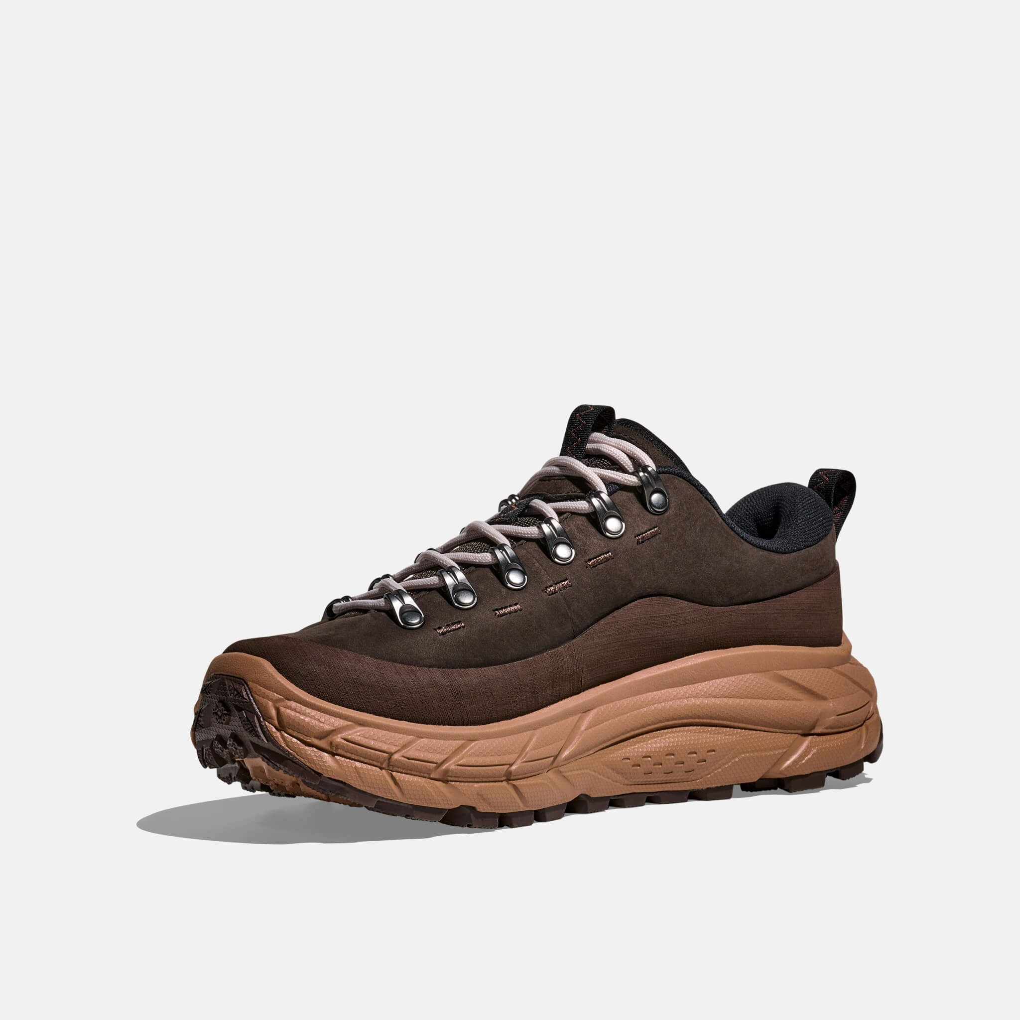 Unisex brązowe buty Hoka Tor Summit