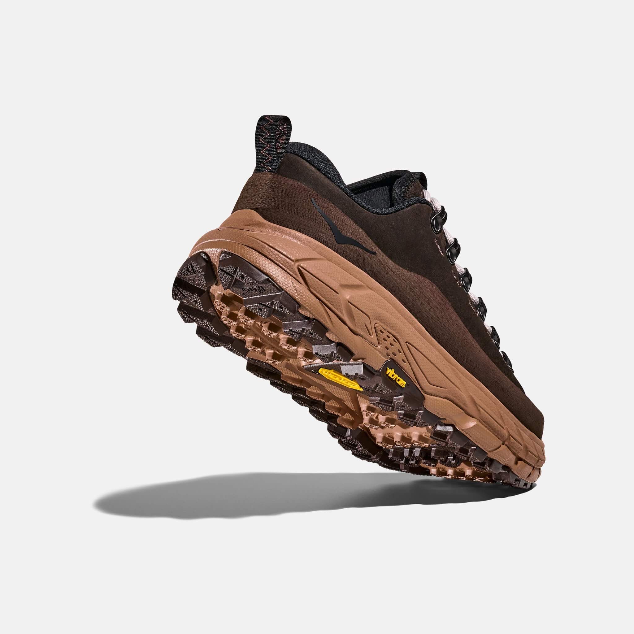Unisex brązowe buty Hoka Tor Summit