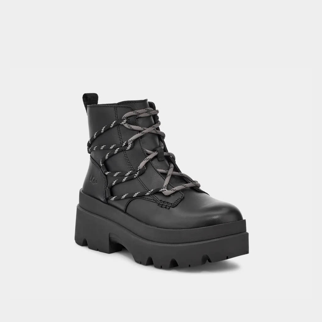 UGG Brisbane Lace Up Black shoes