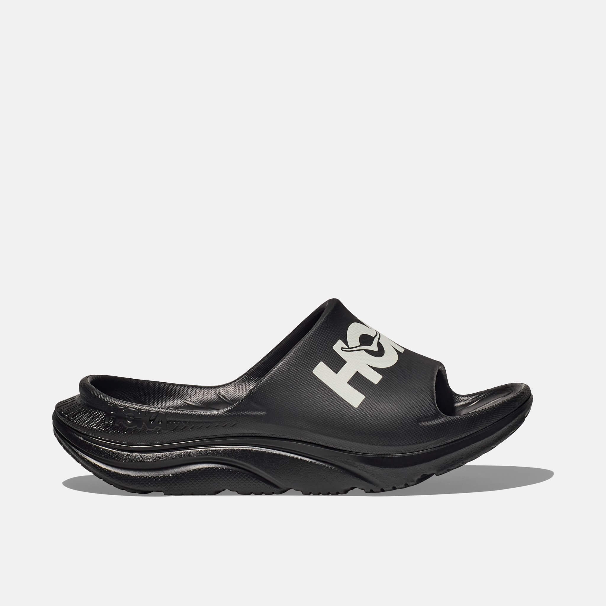Unisex Black Hoka Ora Athletic Slide Flip-Flops