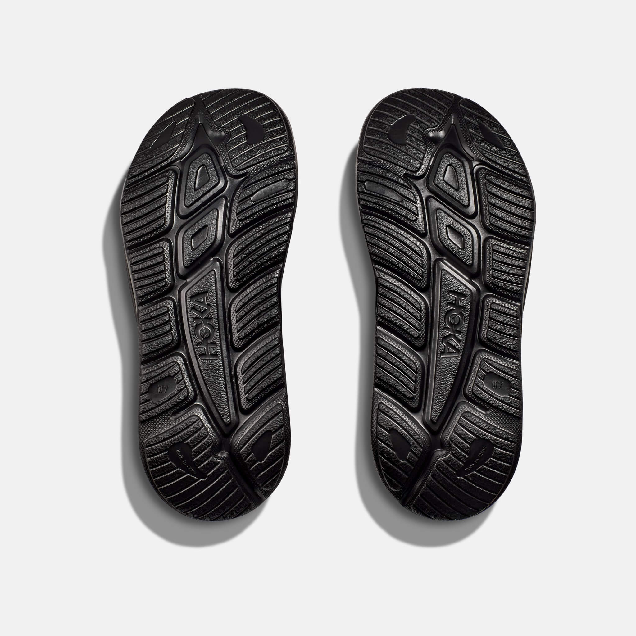 Unisex Black Hoka Ora Athletic Slide Flip-Flops