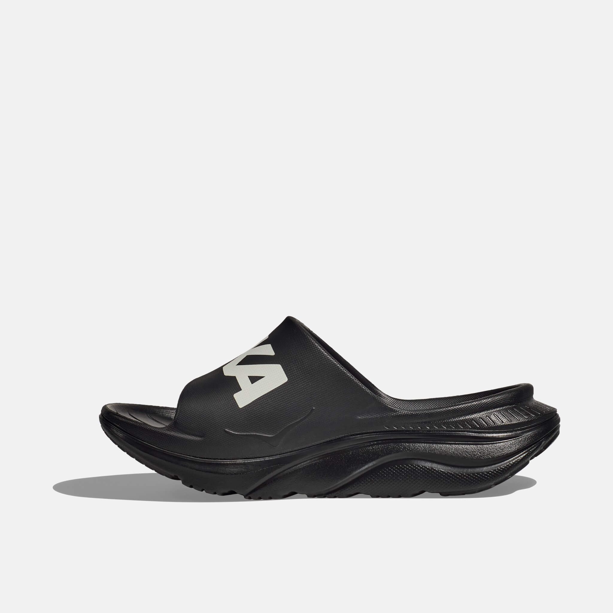 Unisex Black Hoka Ora Athletic Slide Flip-Flops