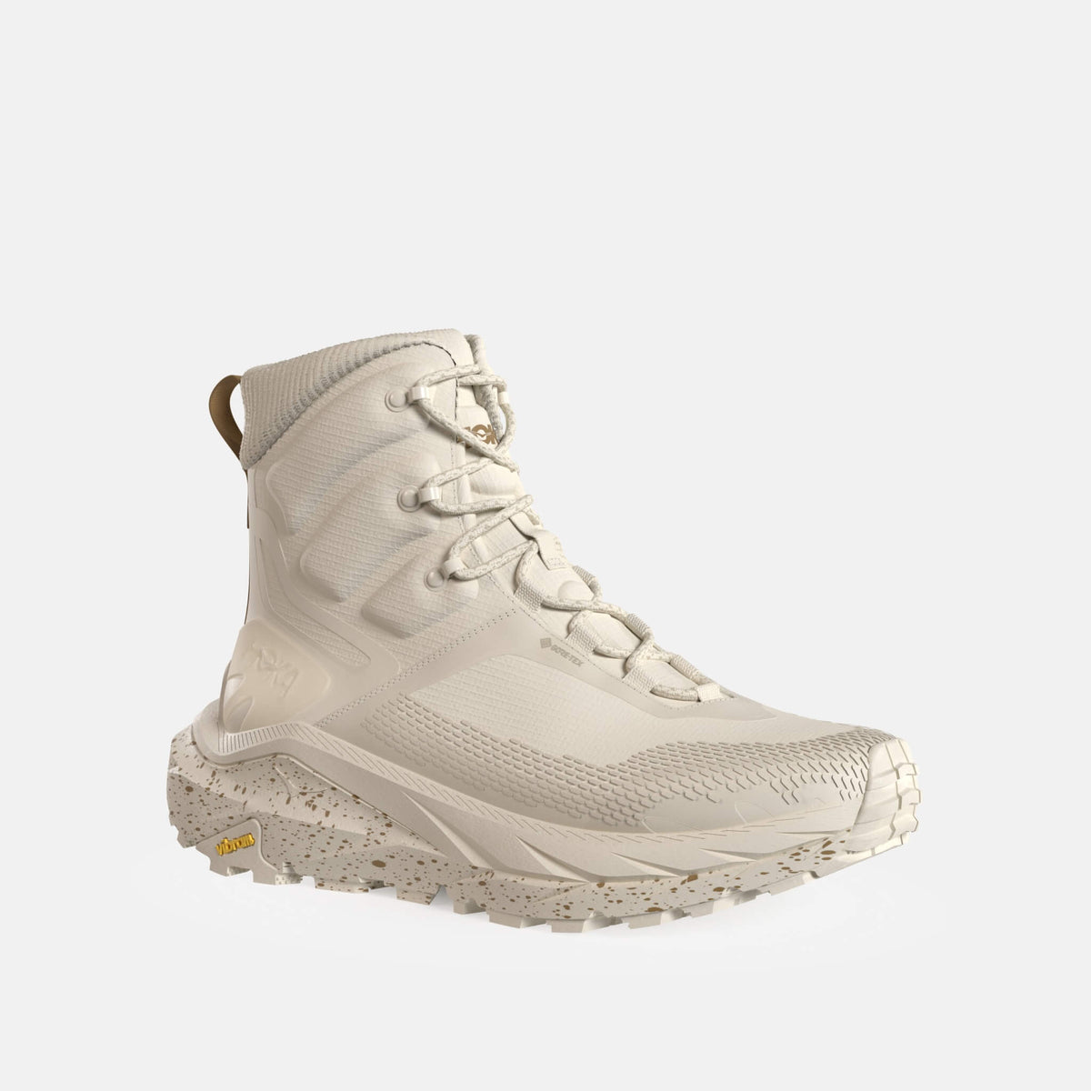 Damskie beżowe buty do kostek Hoka Kaha 2 Frost GTX