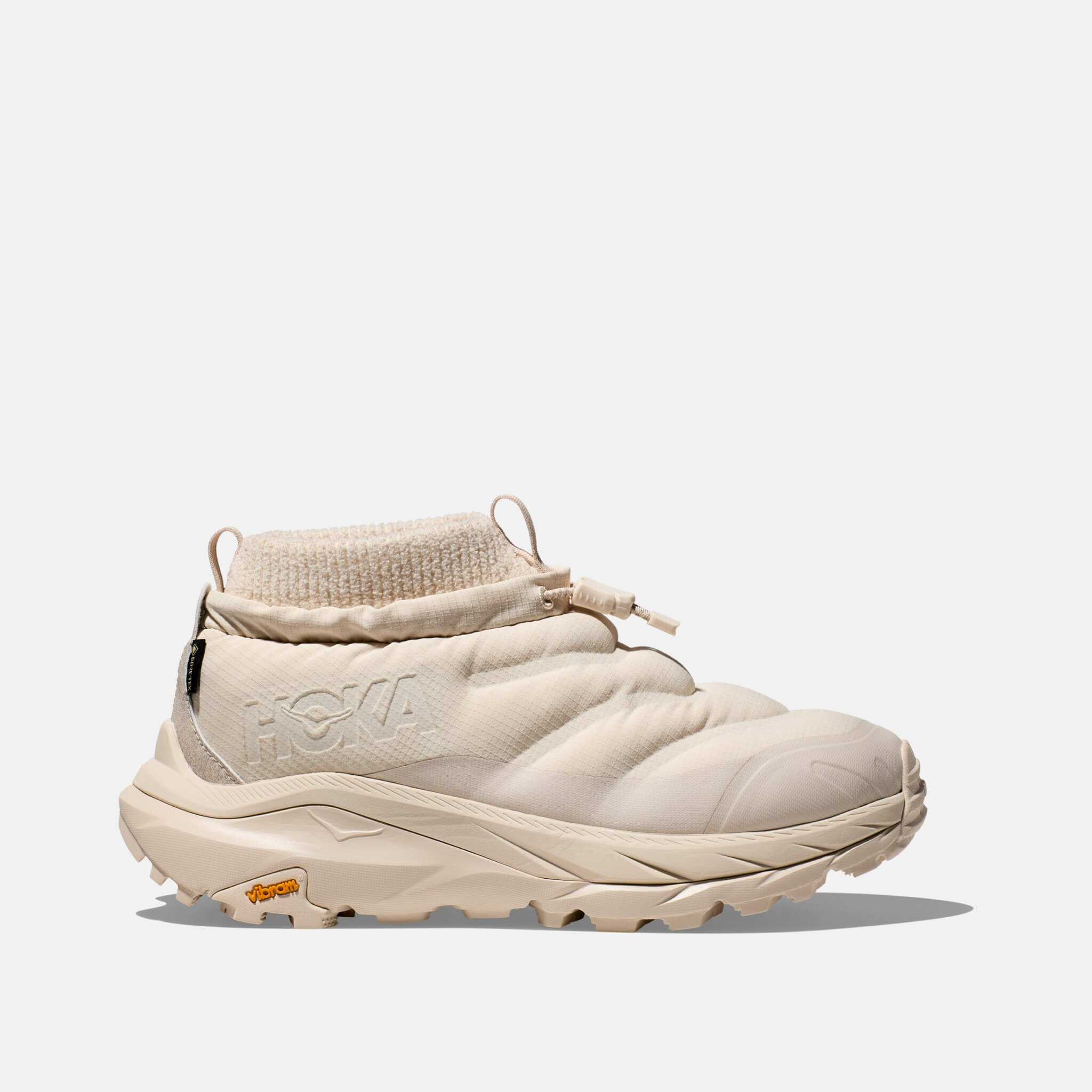 Damskie beżowe slip-on Hoka Kaha 2 Frost Moc GTX