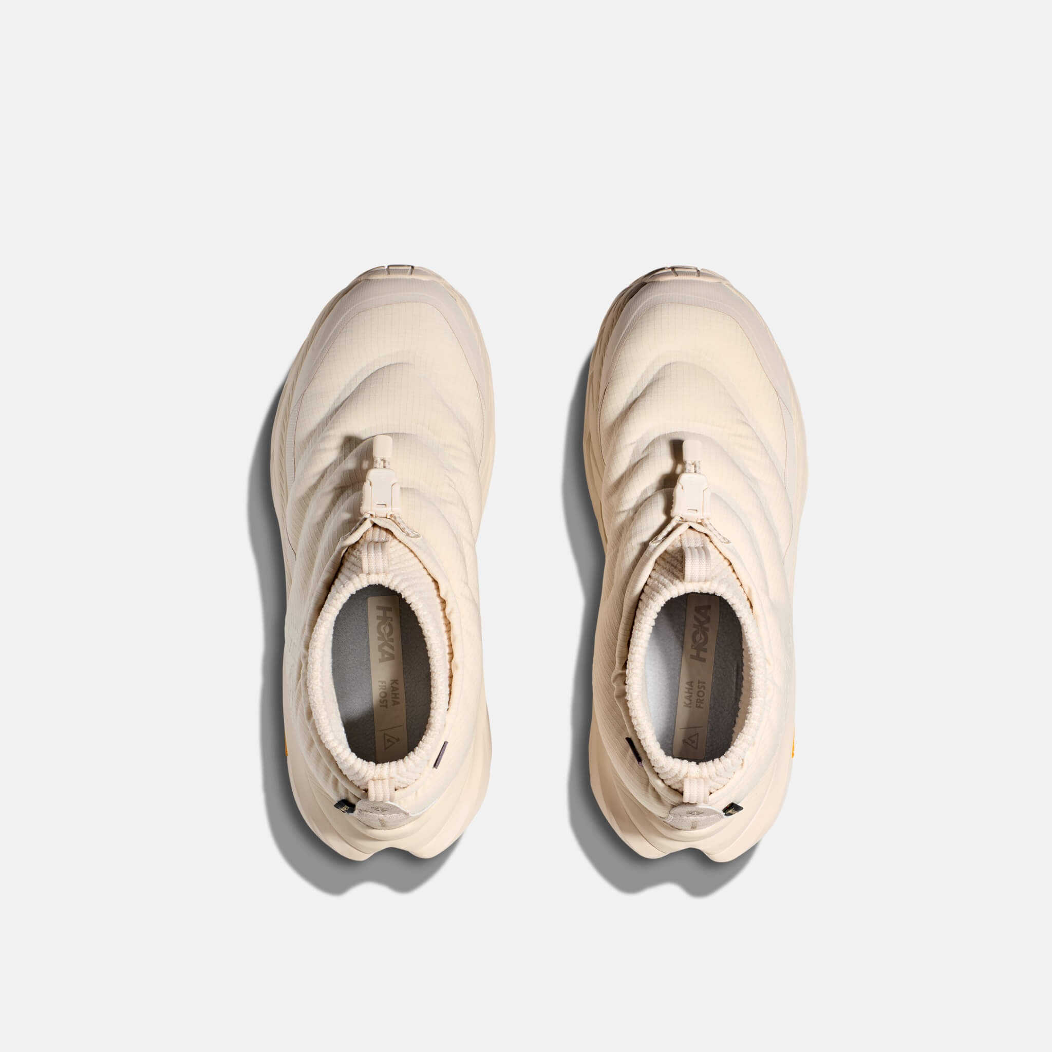 Damskie beżowe slip-on Hoka Kaha 2 Frost Moc GTX