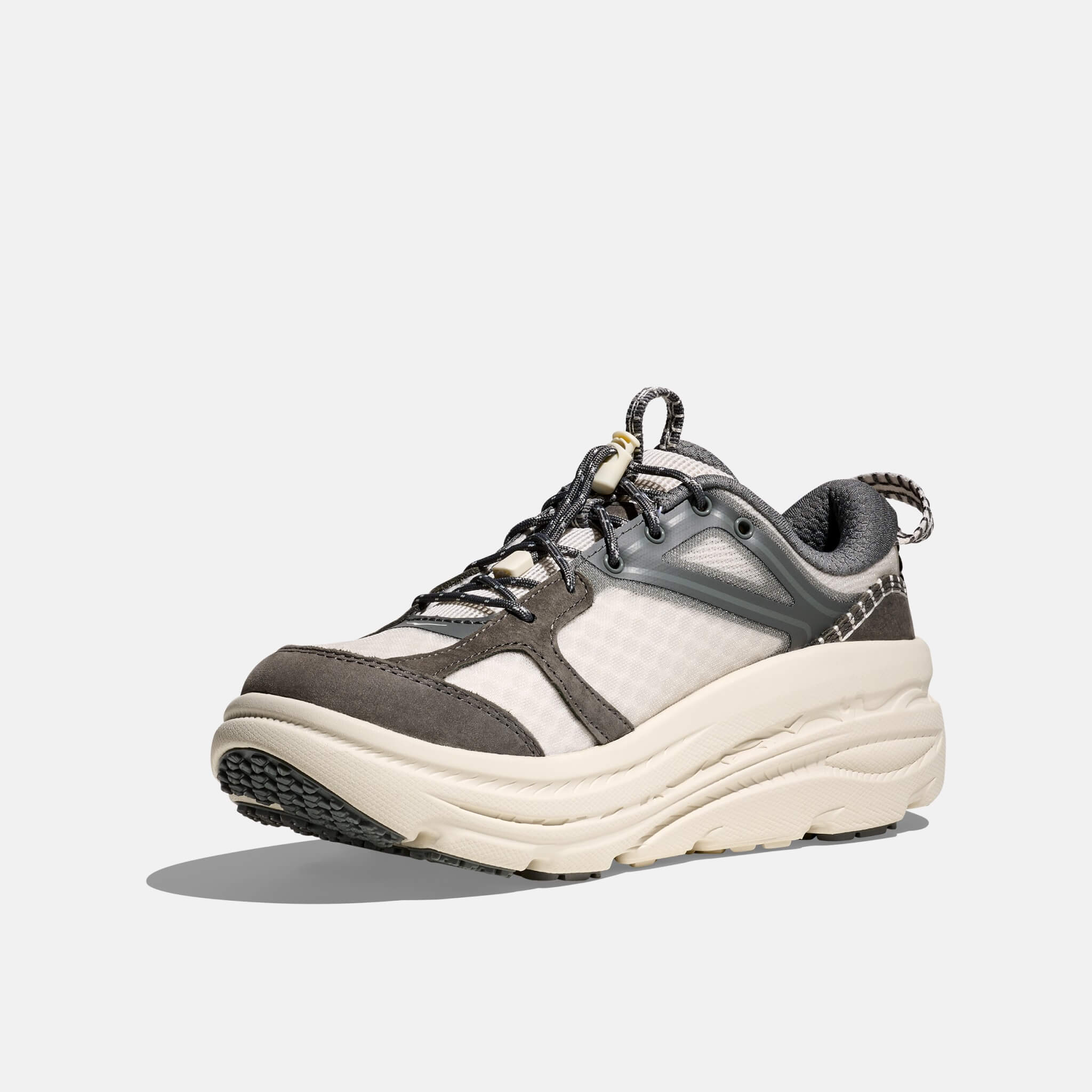 Unisex szaro-beżowe sneakersy Vibrant Bloom Bondi B3LS