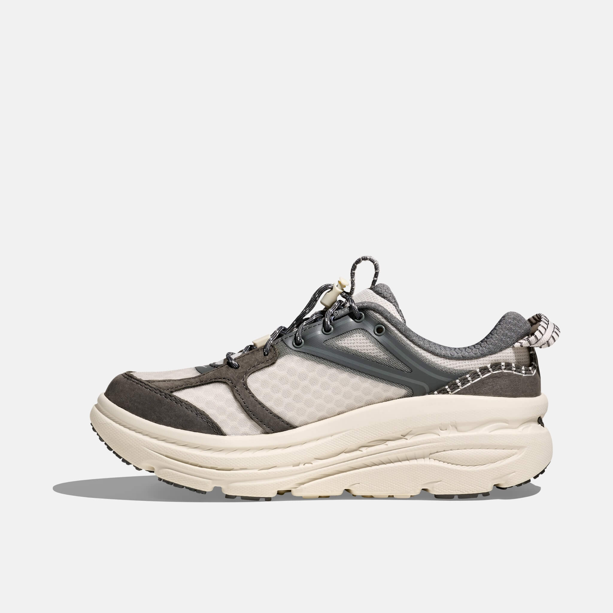Unisex szaro-beżowe sneakersy Vibrant Bloom Bondi B3LS