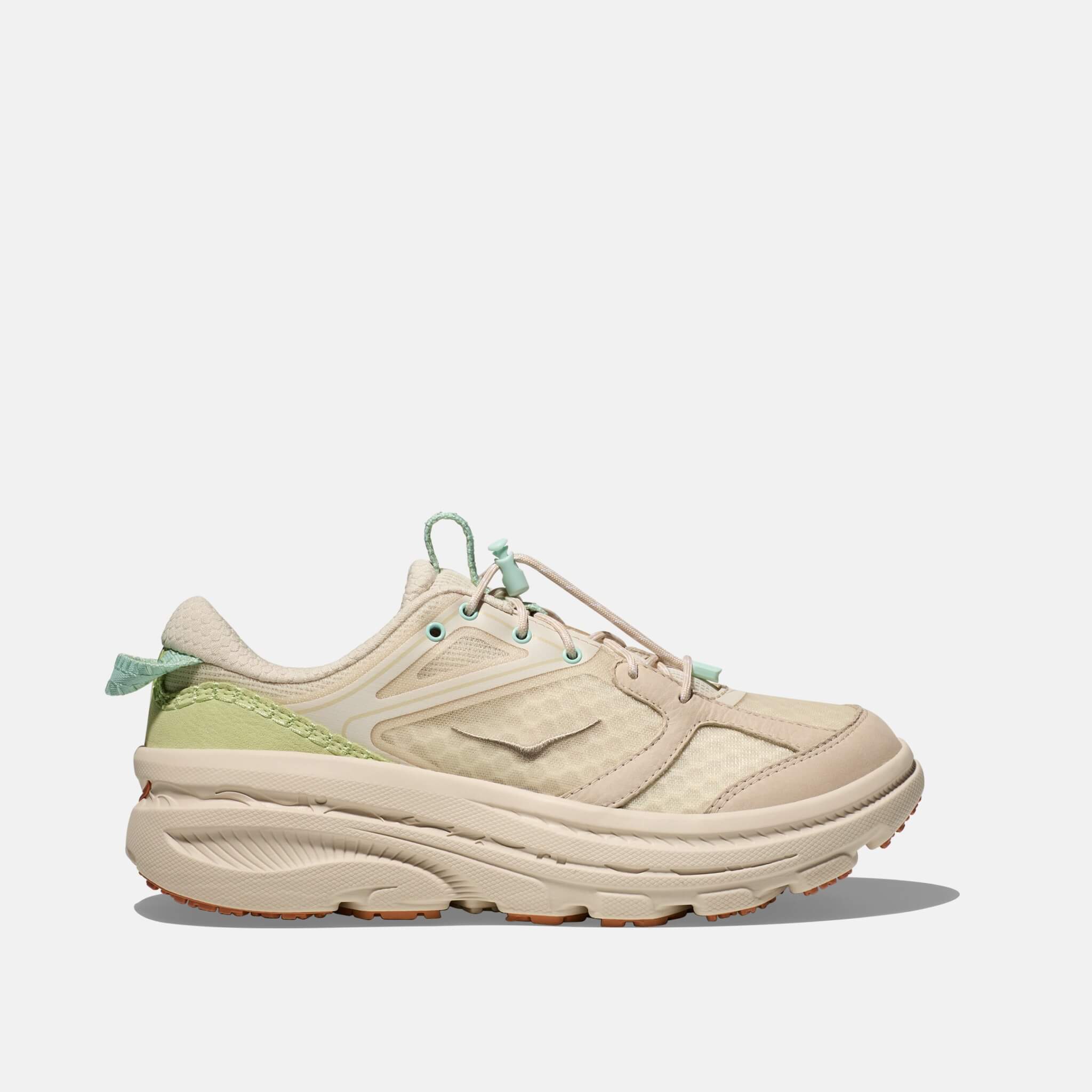 Unisexowe beżowe sneakersy Hoka Bondi B3