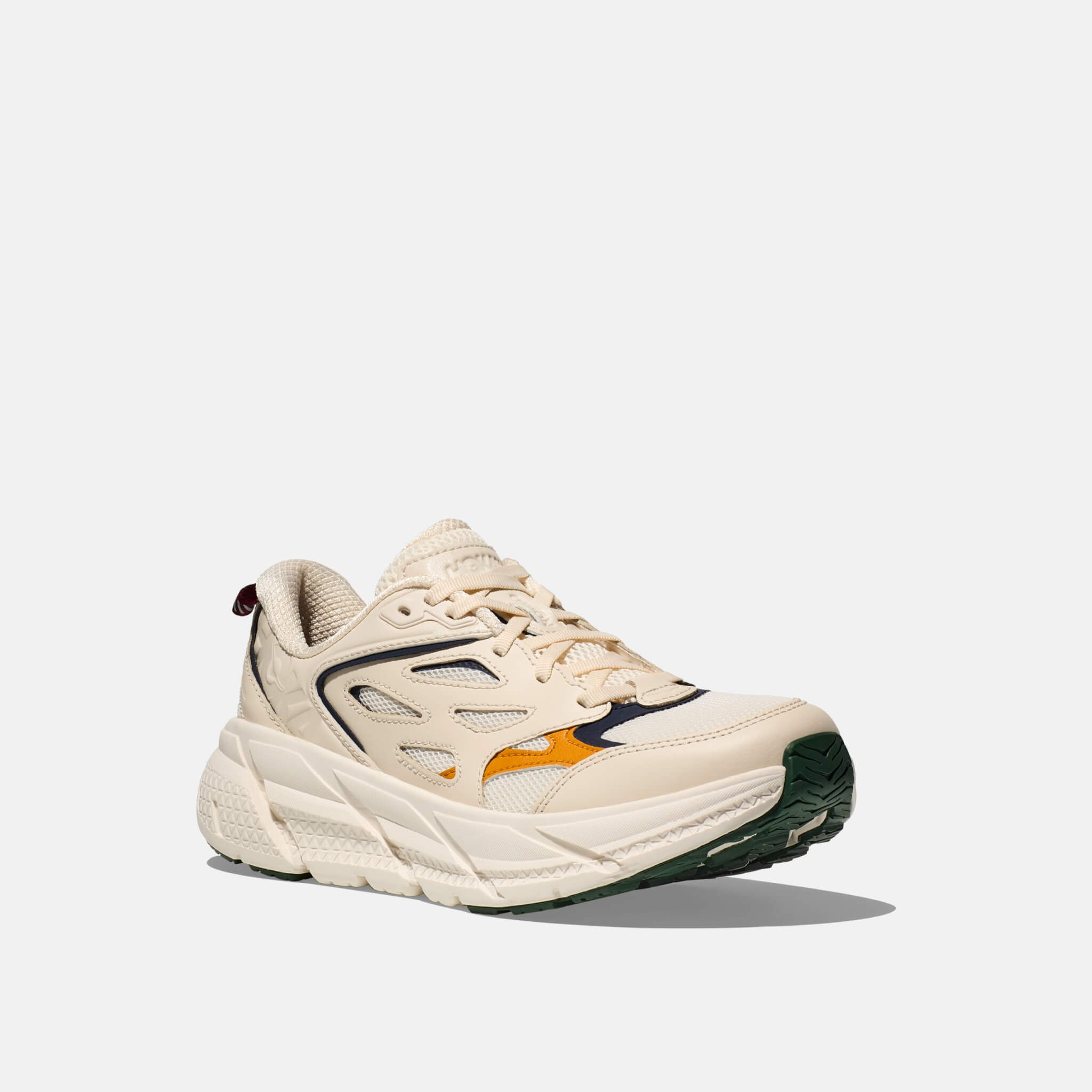 Unisexowe beżowe sneakersy Hoka Clifton L Athletics