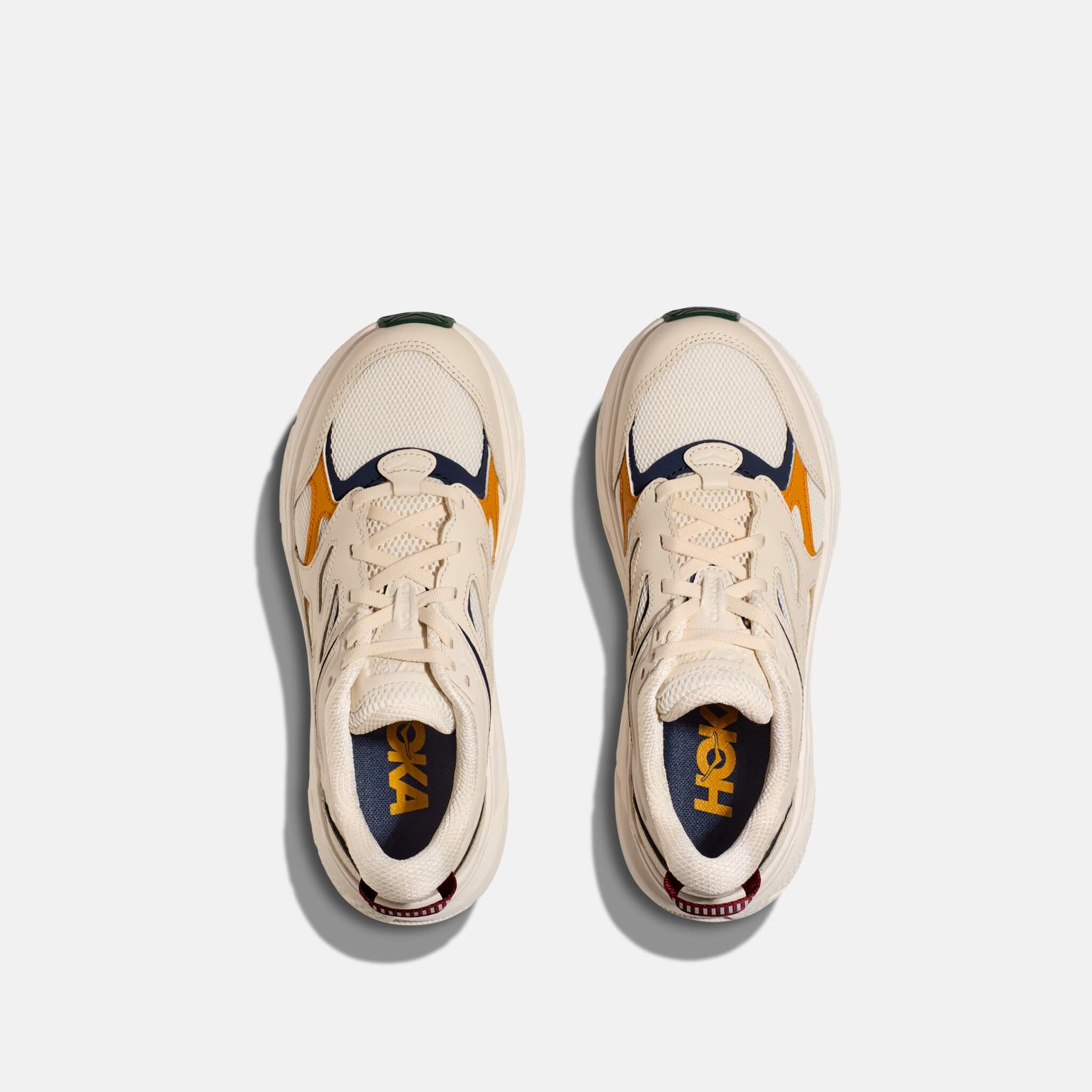 Unisexowe beżowe sneakersy Hoka Clifton L Athletics