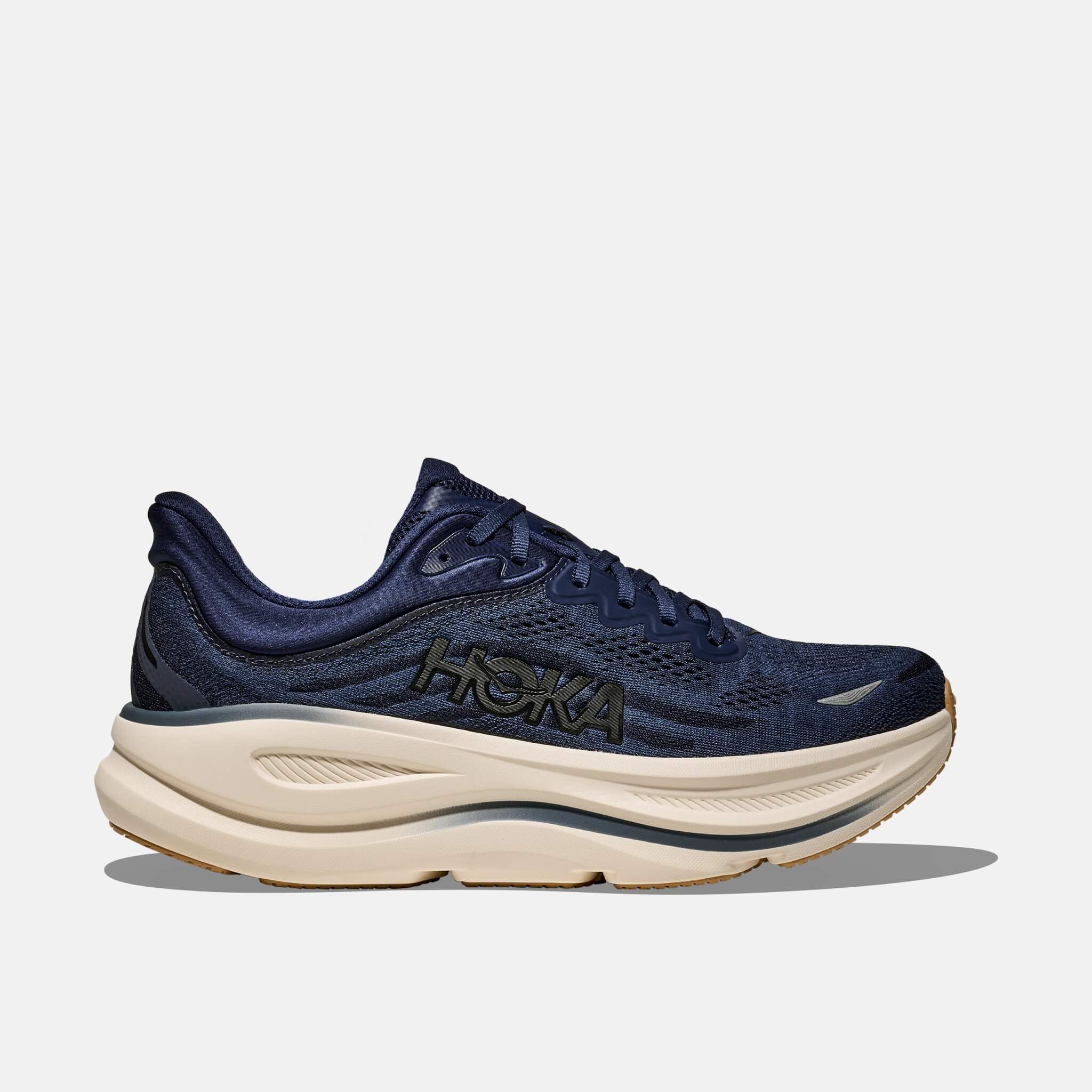 Męskie niebieskie sneakersy Hoka Bondi 9