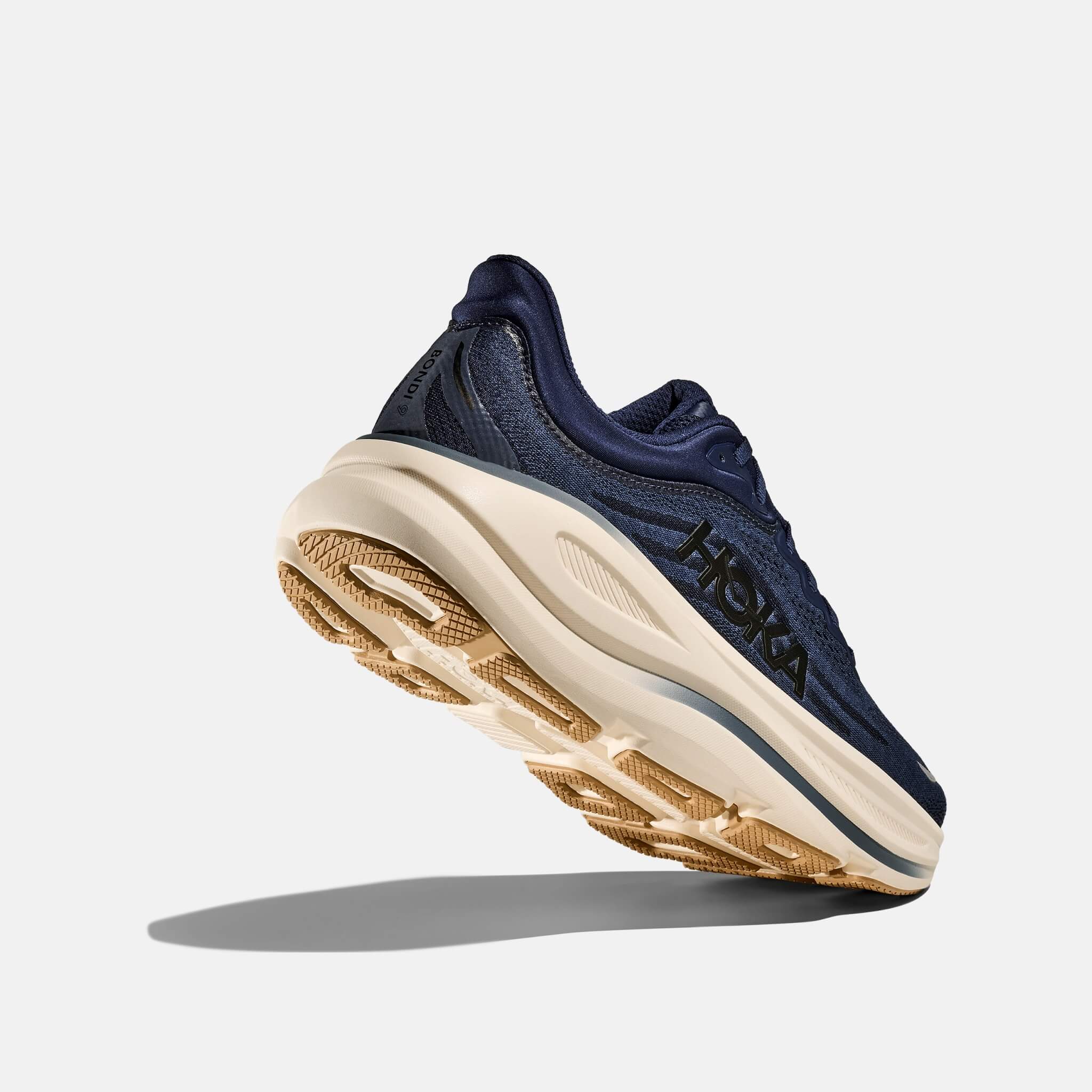Męskie niebieskie sneakersy Hoka Bondi 9