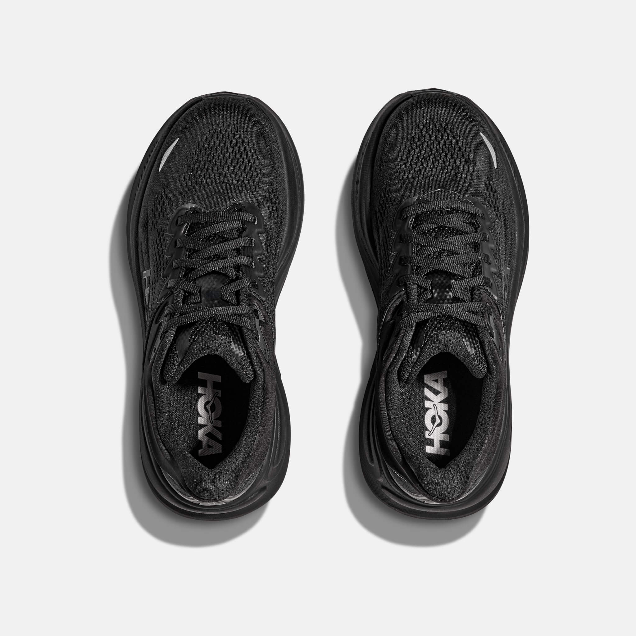 Damskie czarne sneakersy Hoka Bondi 9