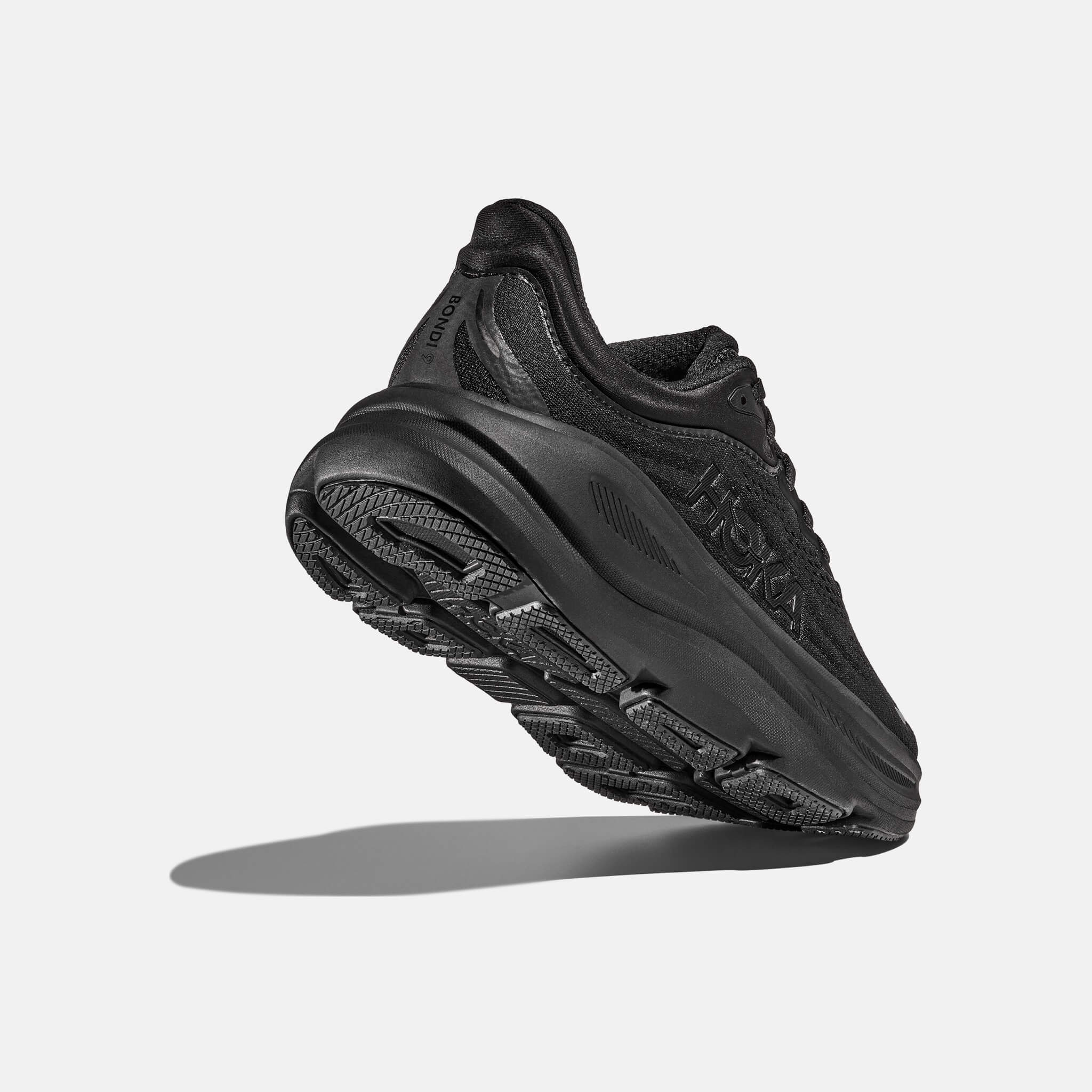 Damskie czarne sneakersy Hoka Bondi 9