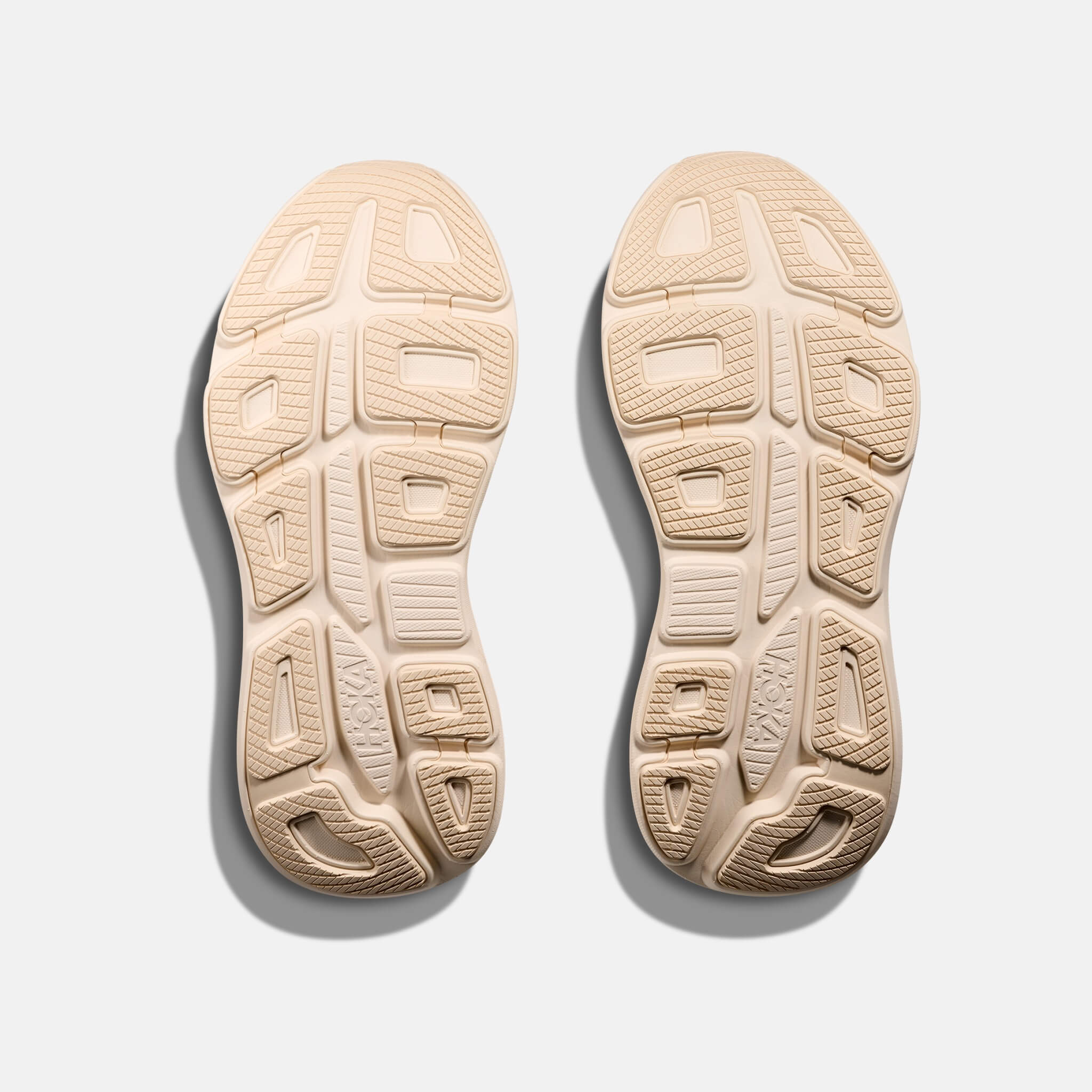 Damskie kremowe sneakersy Hoka Bondi 9