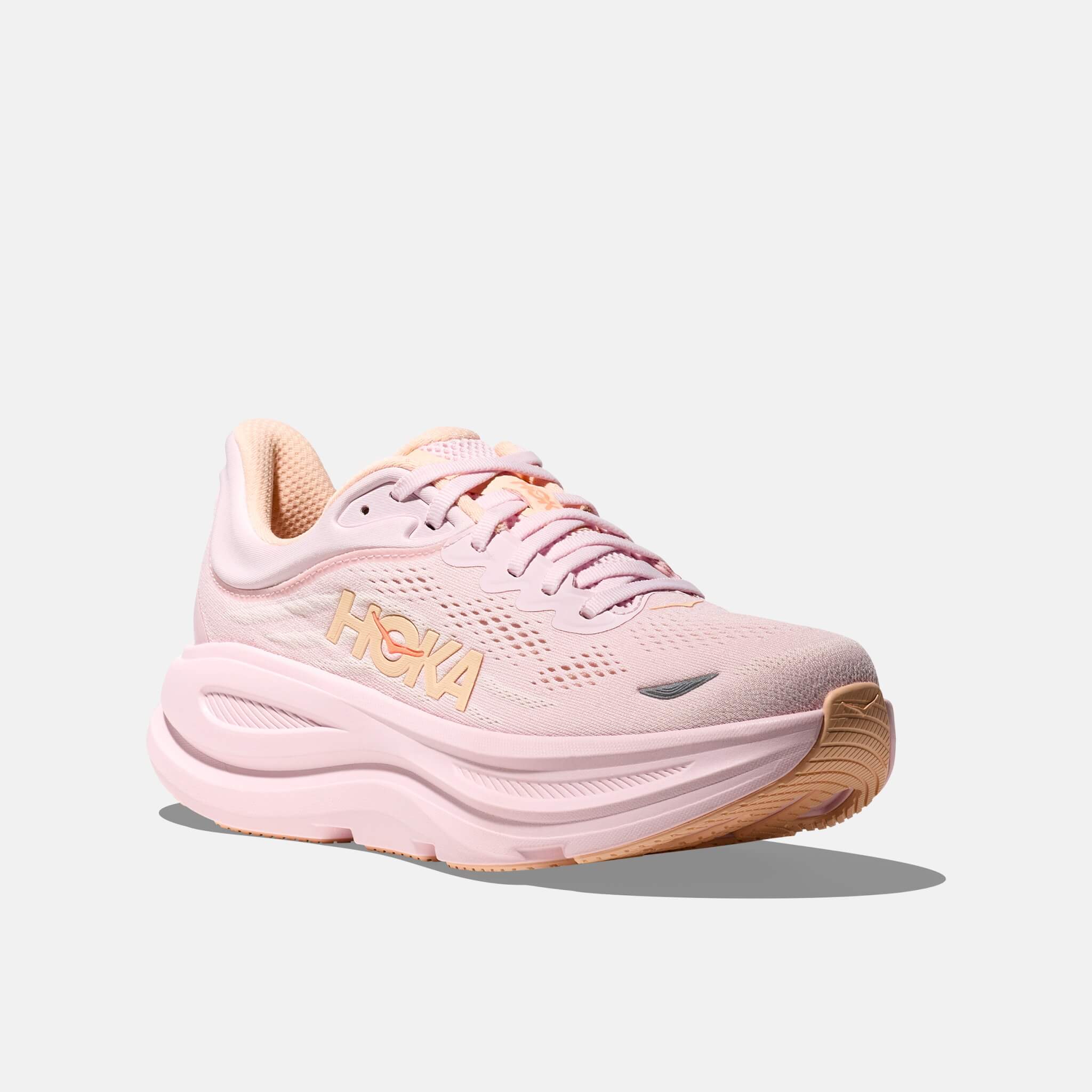 Damskie różowe sneakersy Hoka Bondi 9