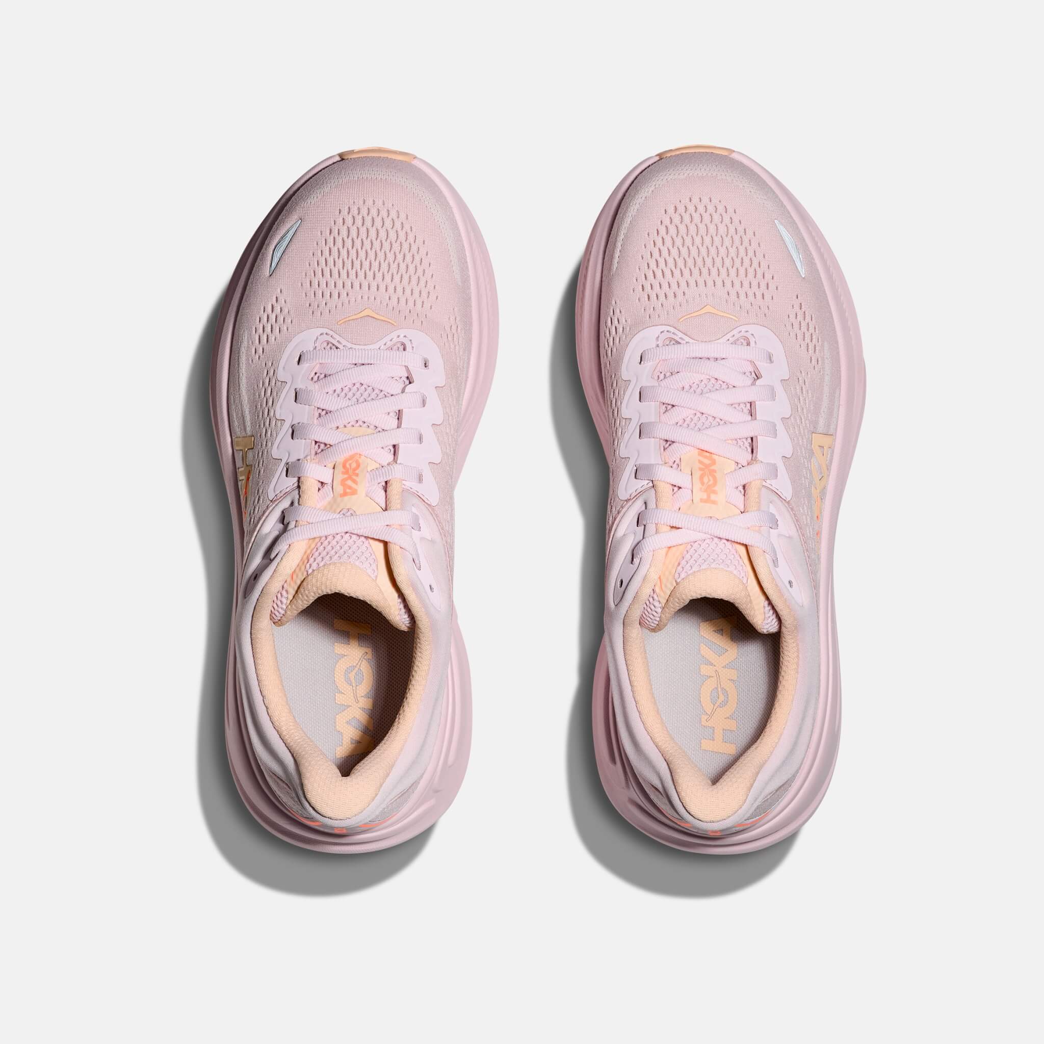 Damskie różowe sneakersy Hoka Bondi 9