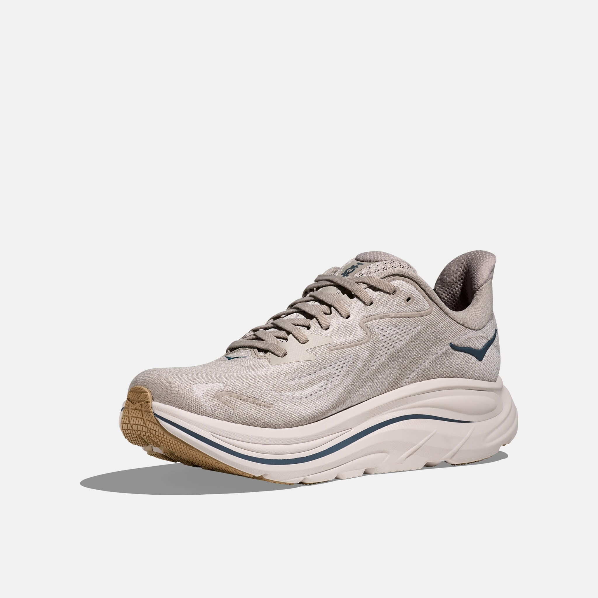 Męskie szare sneakersy Hoka Clifton 10