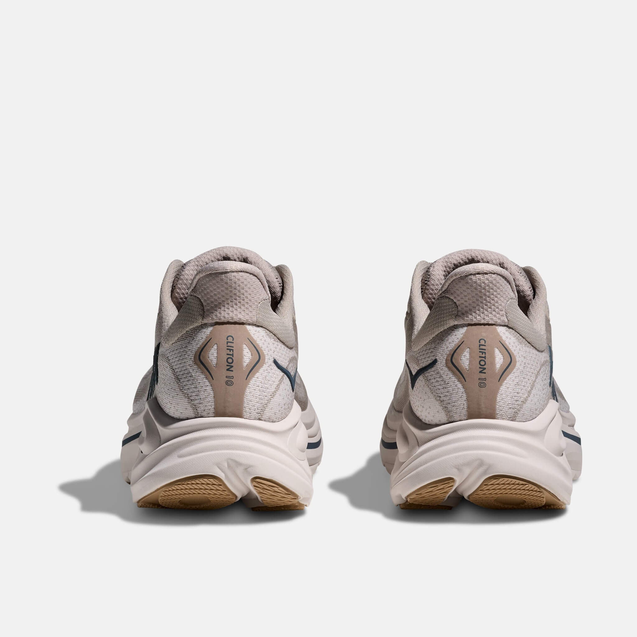 Męskie szare sneakersy Hoka Clifton 10