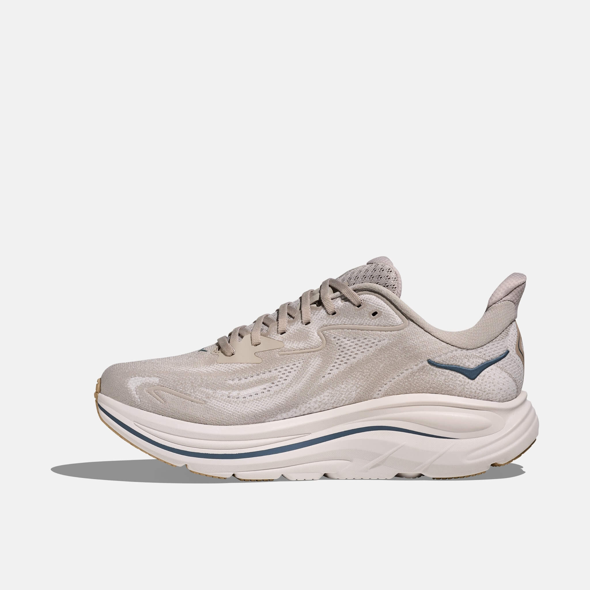 Męskie szare sneakersy Hoka Clifton 10