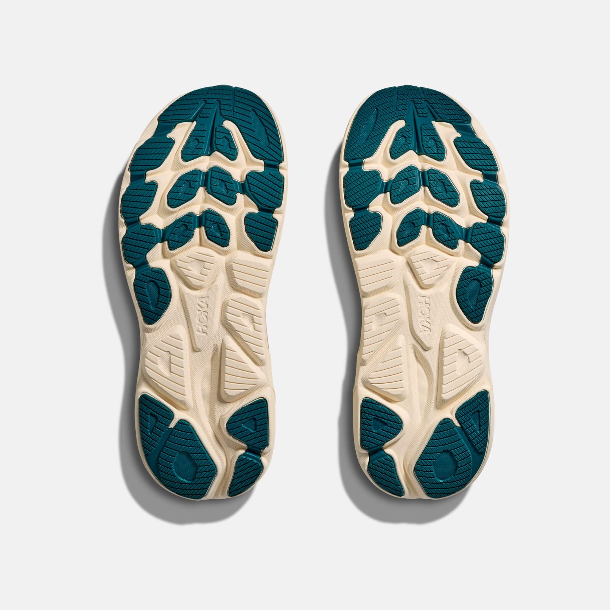 Damskie beżowe sneakersy Hoka Clifton 10