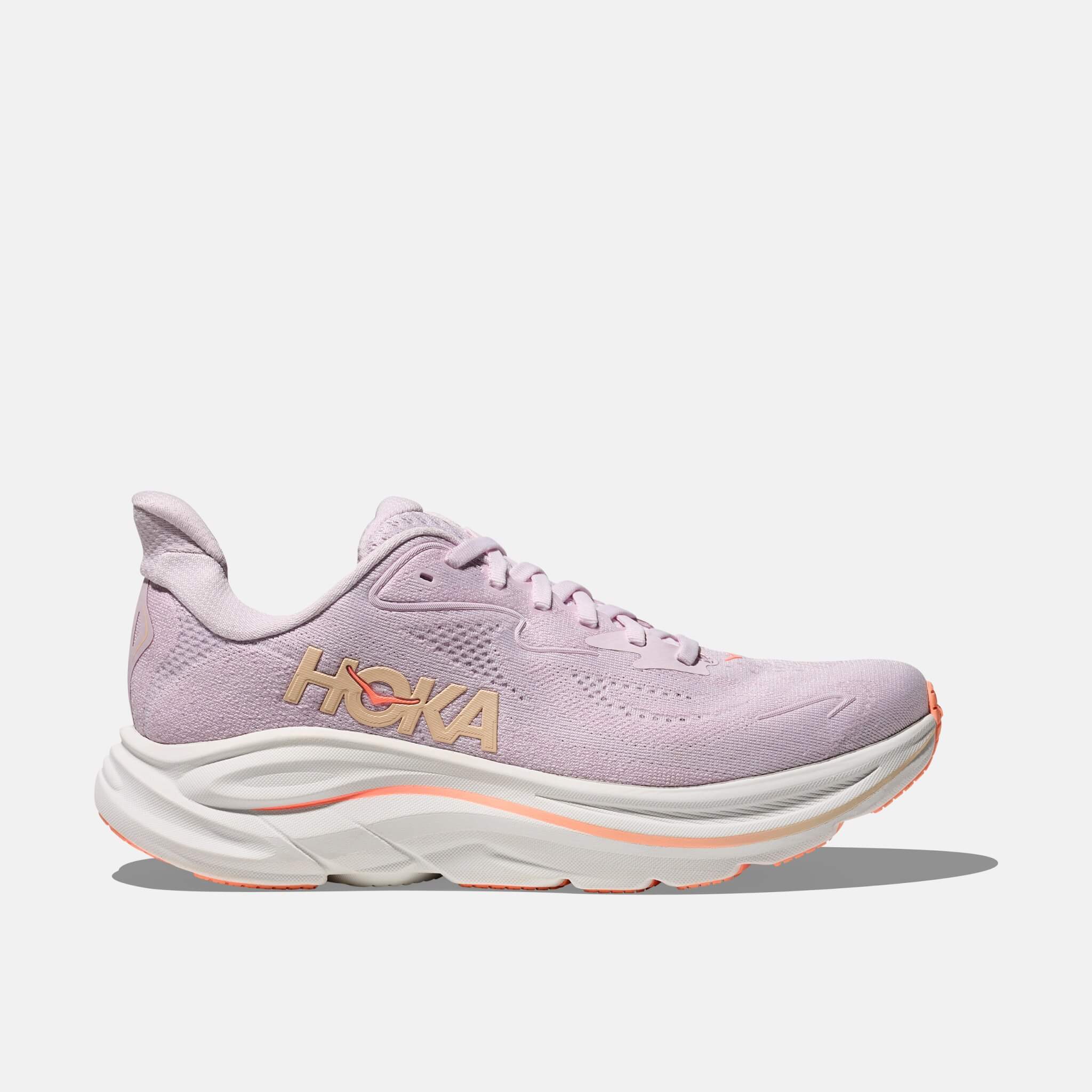 Damskie fioletowe sneakersy Hoka Clifton 10