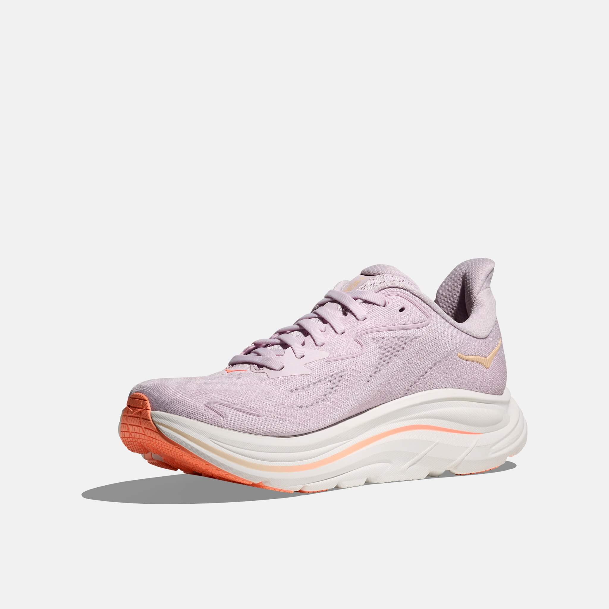 Damskie fioletowe sneakersy Hoka Clifton 10
