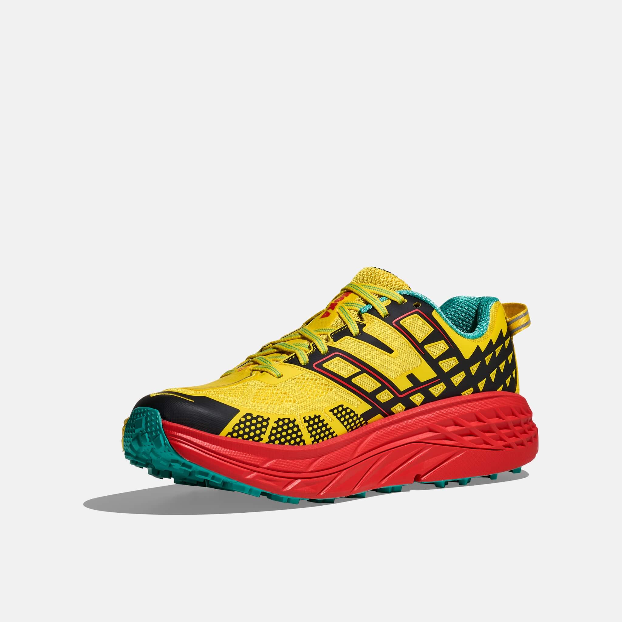 Unisexowe żółte sneakersy Hoka Speedgoat 2
