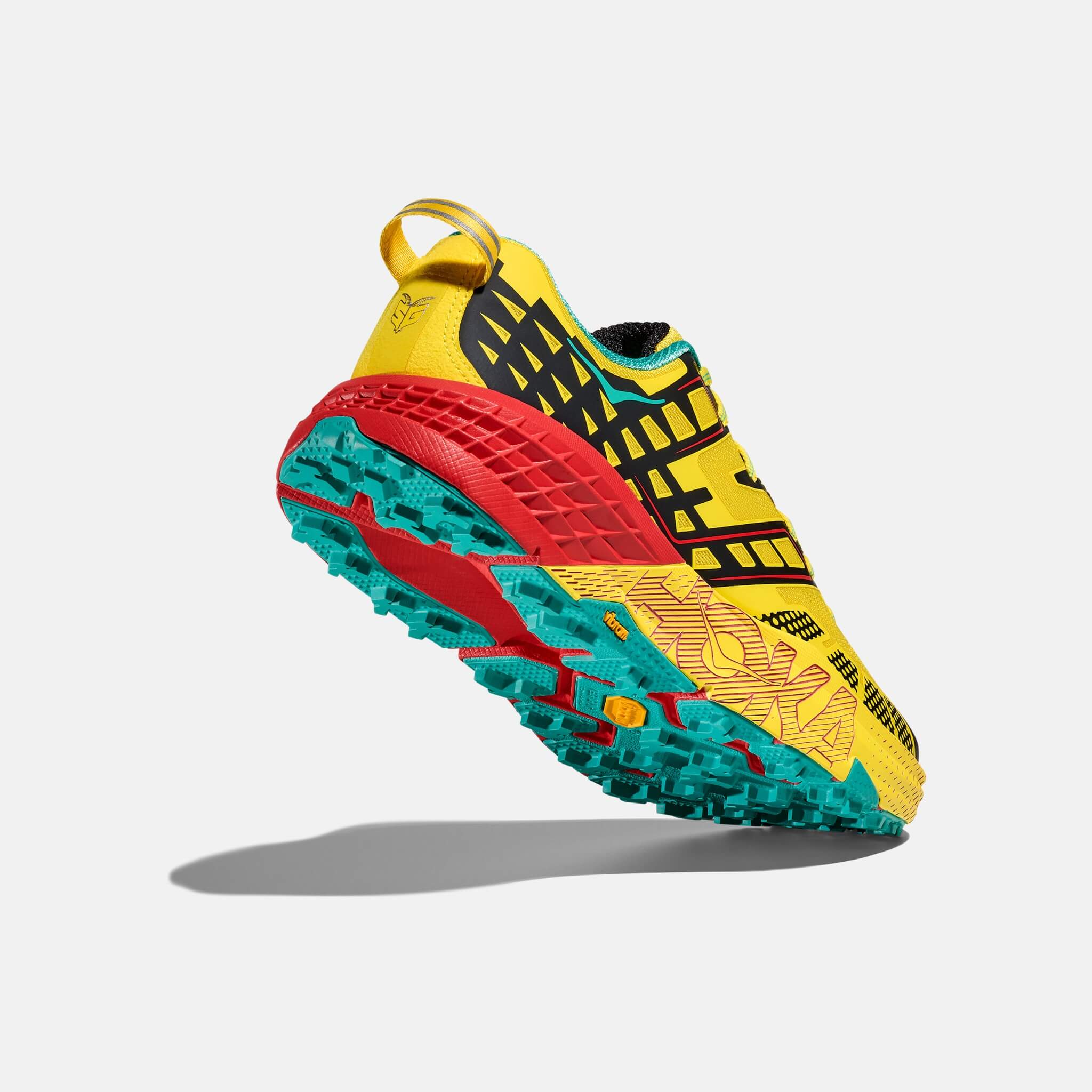 Unisexowe żółte sneakersy Hoka Speedgoat 2