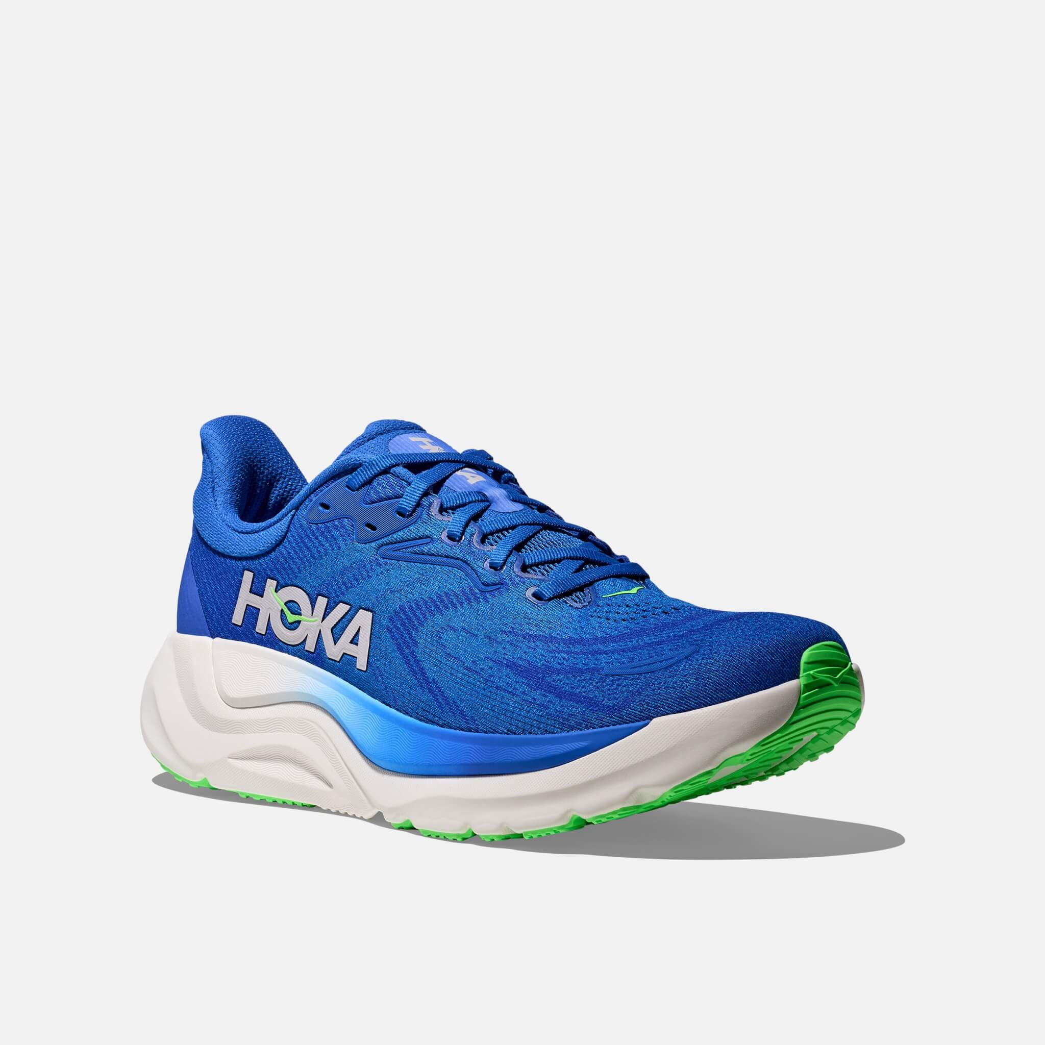 Męskie niebieskie buty do biegania Hoka Arahi 8