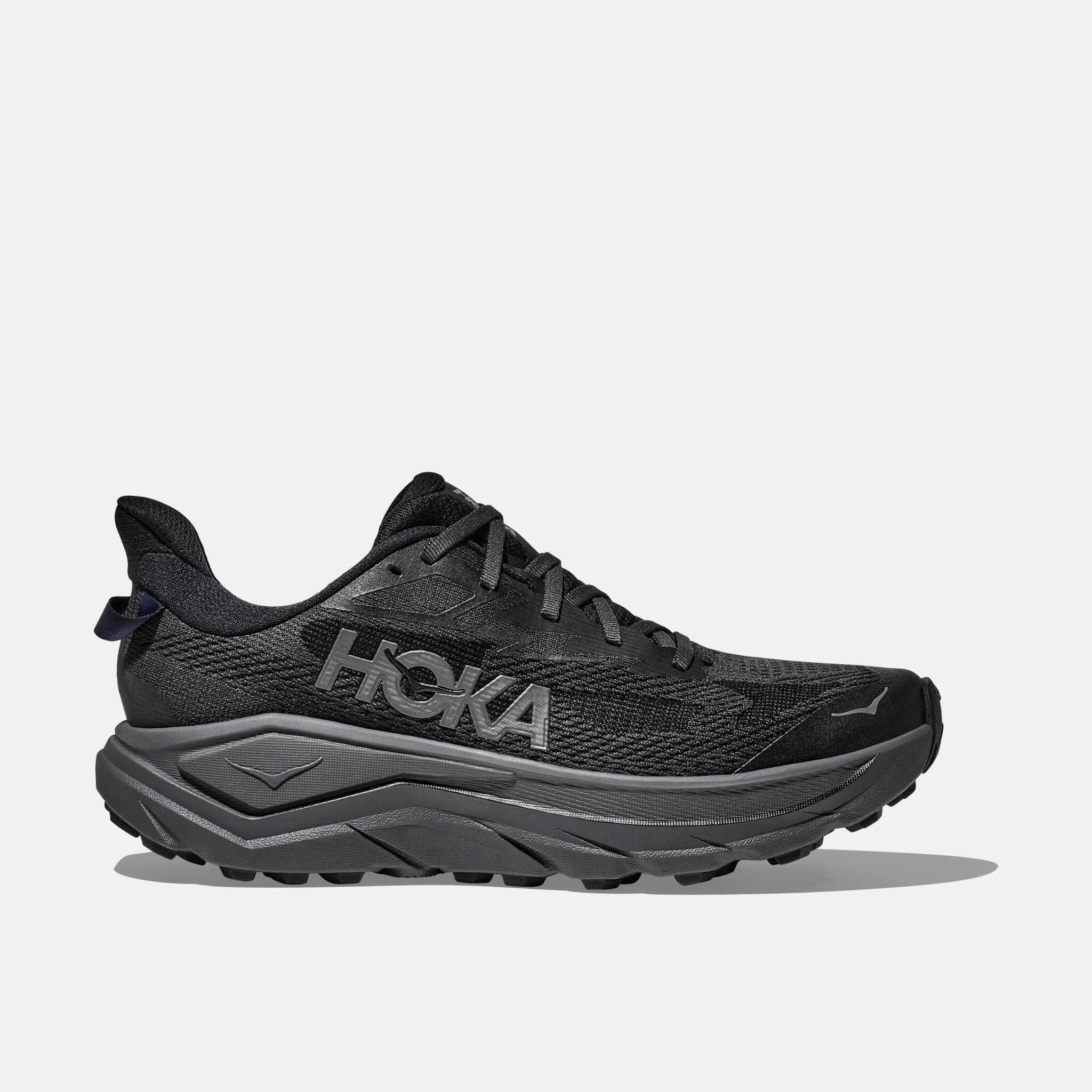 Men's black Hoka Challenger 8 sneakers