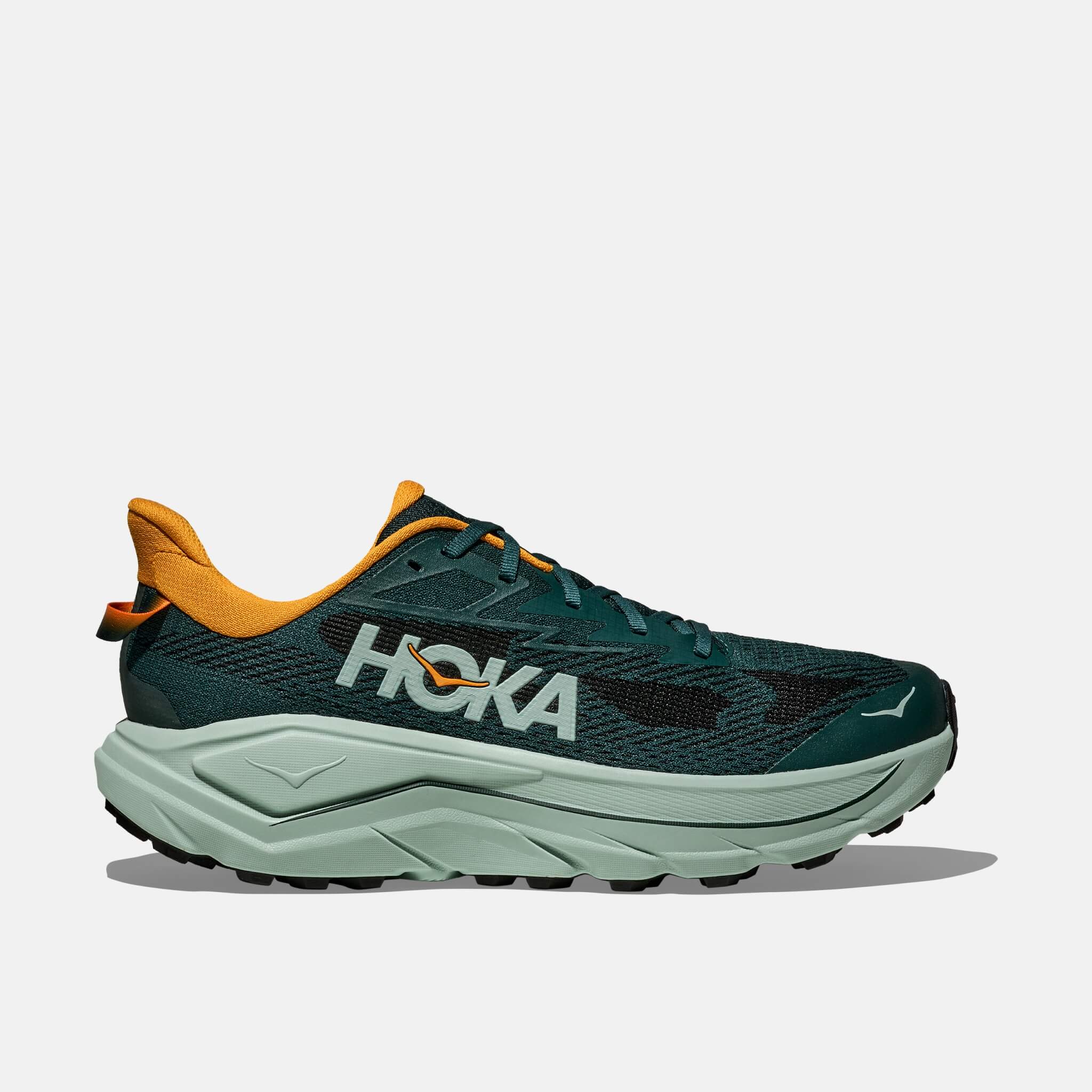 Męskie zielone sneakersy Hoka Challenger 8