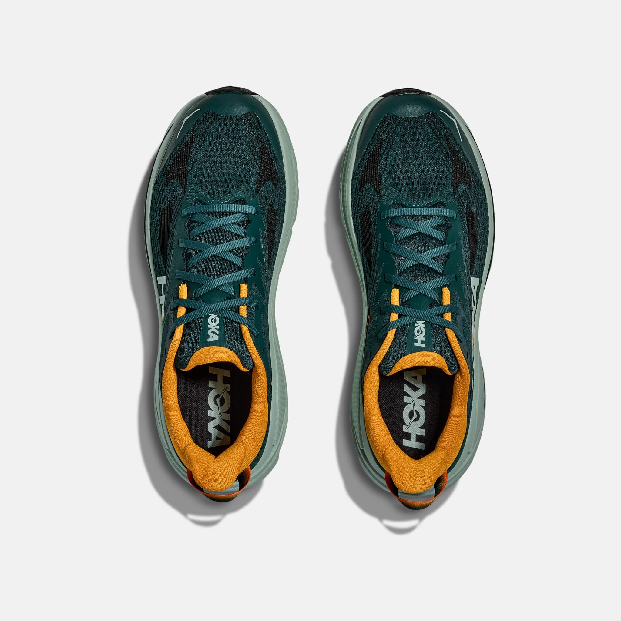 Męskie zielone sneakersy Hoka Challenger 8