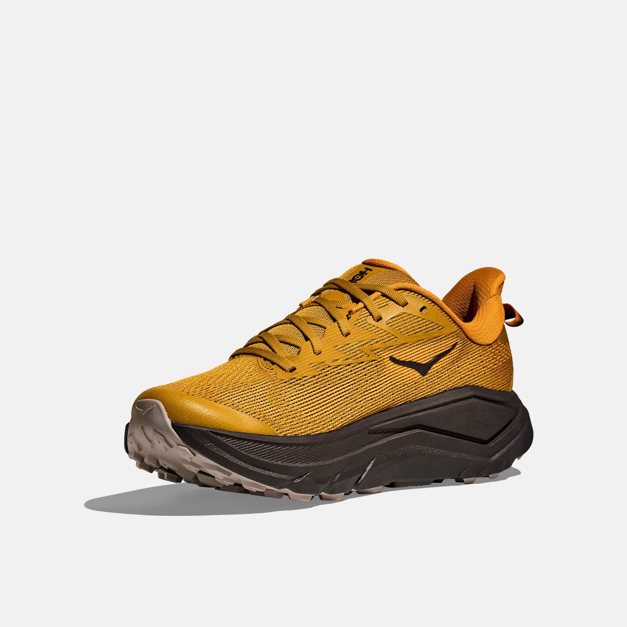 Męskie brązowo-czarne sneakersy Hoka Challenger 8