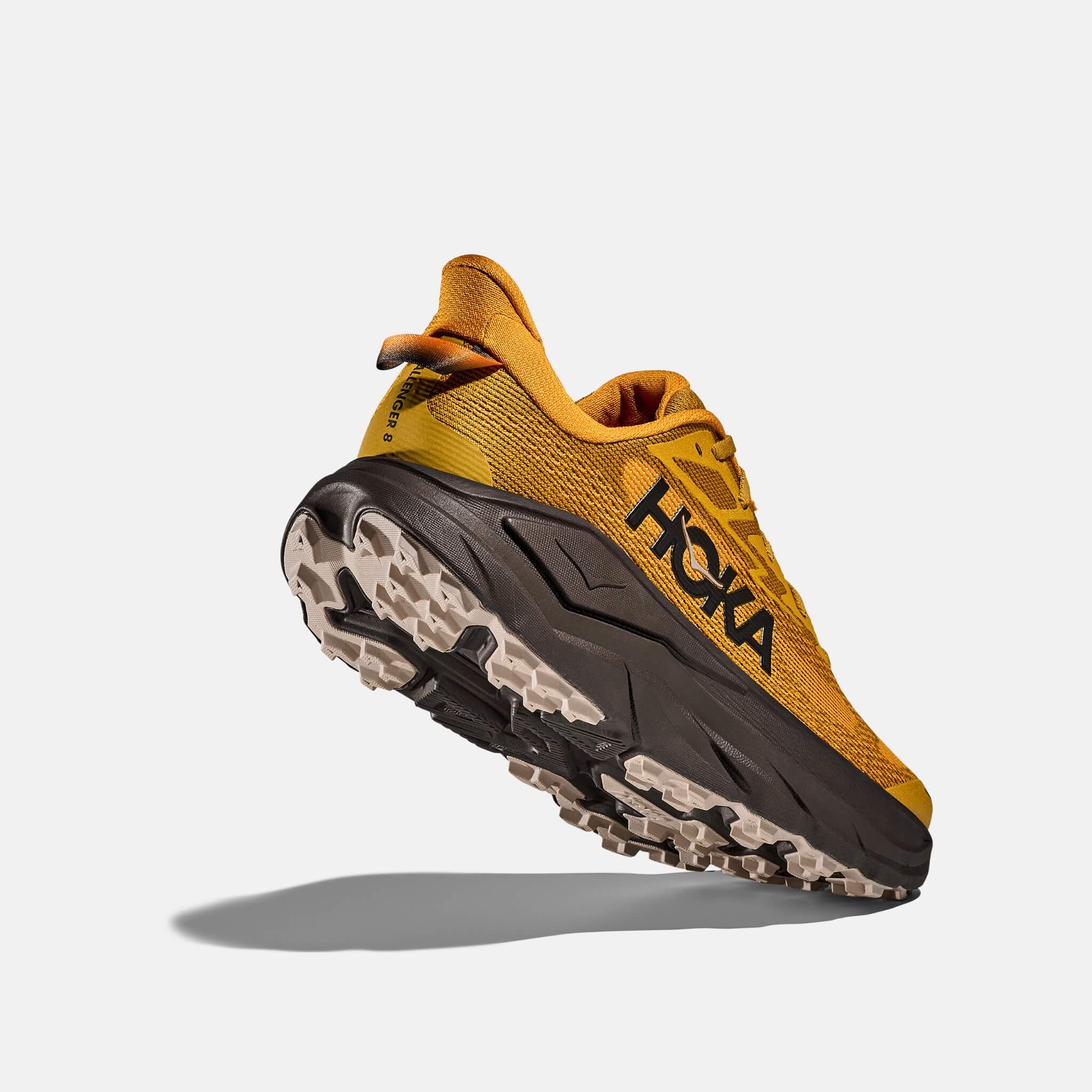 Męskie brązowo-czarne sneakersy Hoka Challenger 8