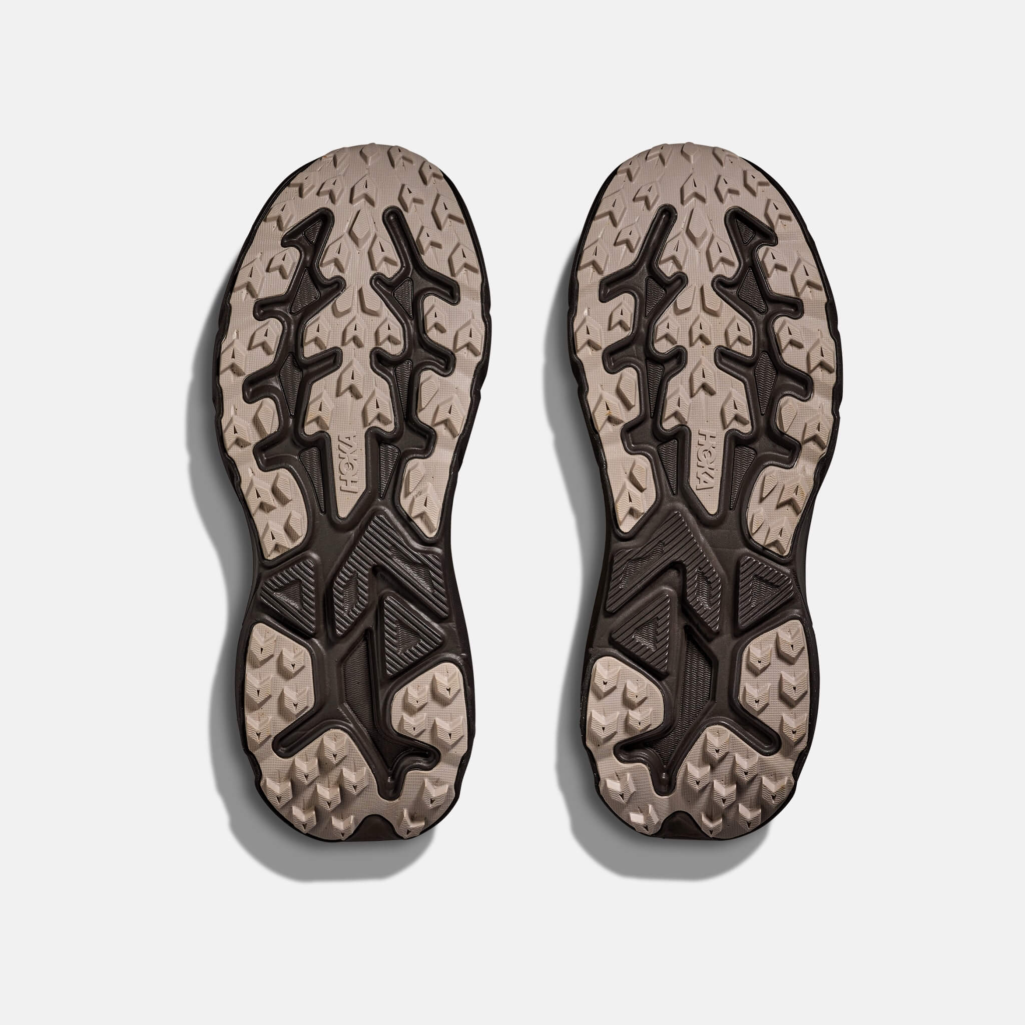 Męskie brązowo-czarne sneakersy Hoka Challenger 8