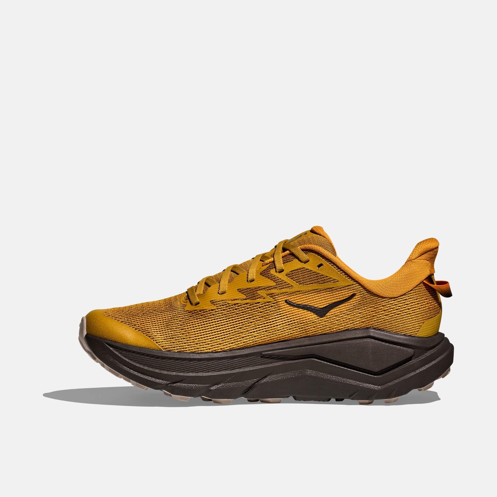 Męskie brązowo-czarne sneakersy Hoka Challenger 8
