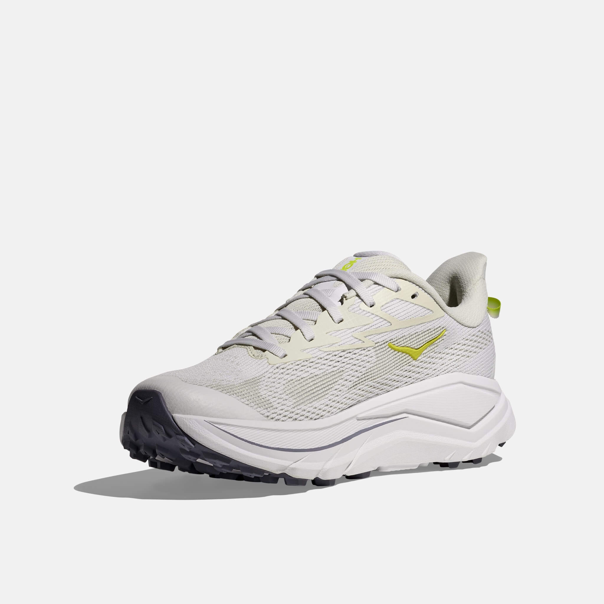 Damskie szaro-żółte sneakersy Hoka Challenger 8
