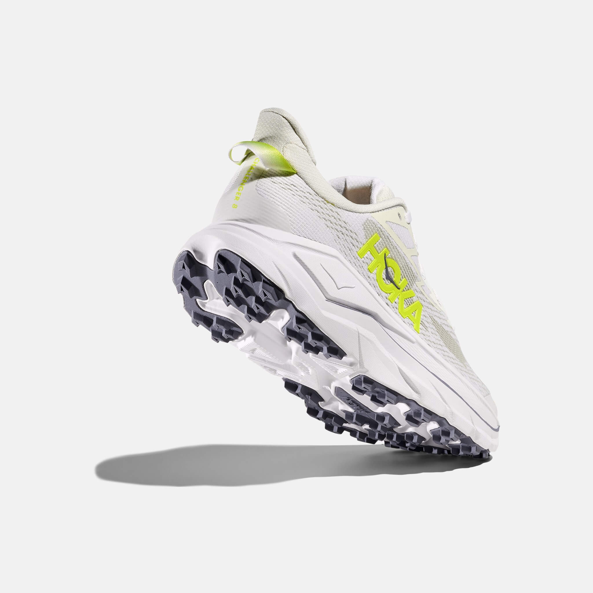 Damskie szaro-żółte sneakersy Hoka Challenger 8