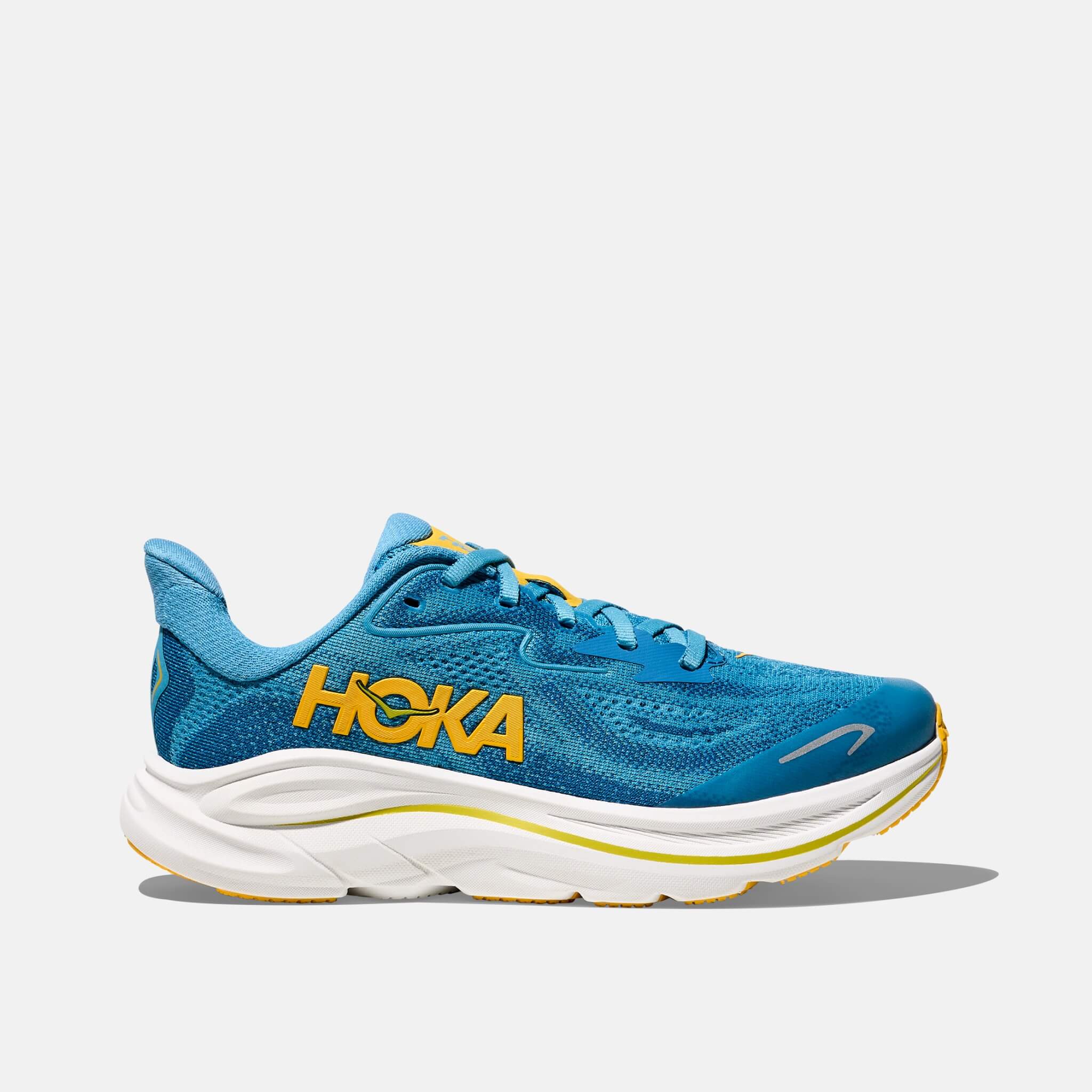 Hoka Clifton 10 Big Kids Blue Sneakers