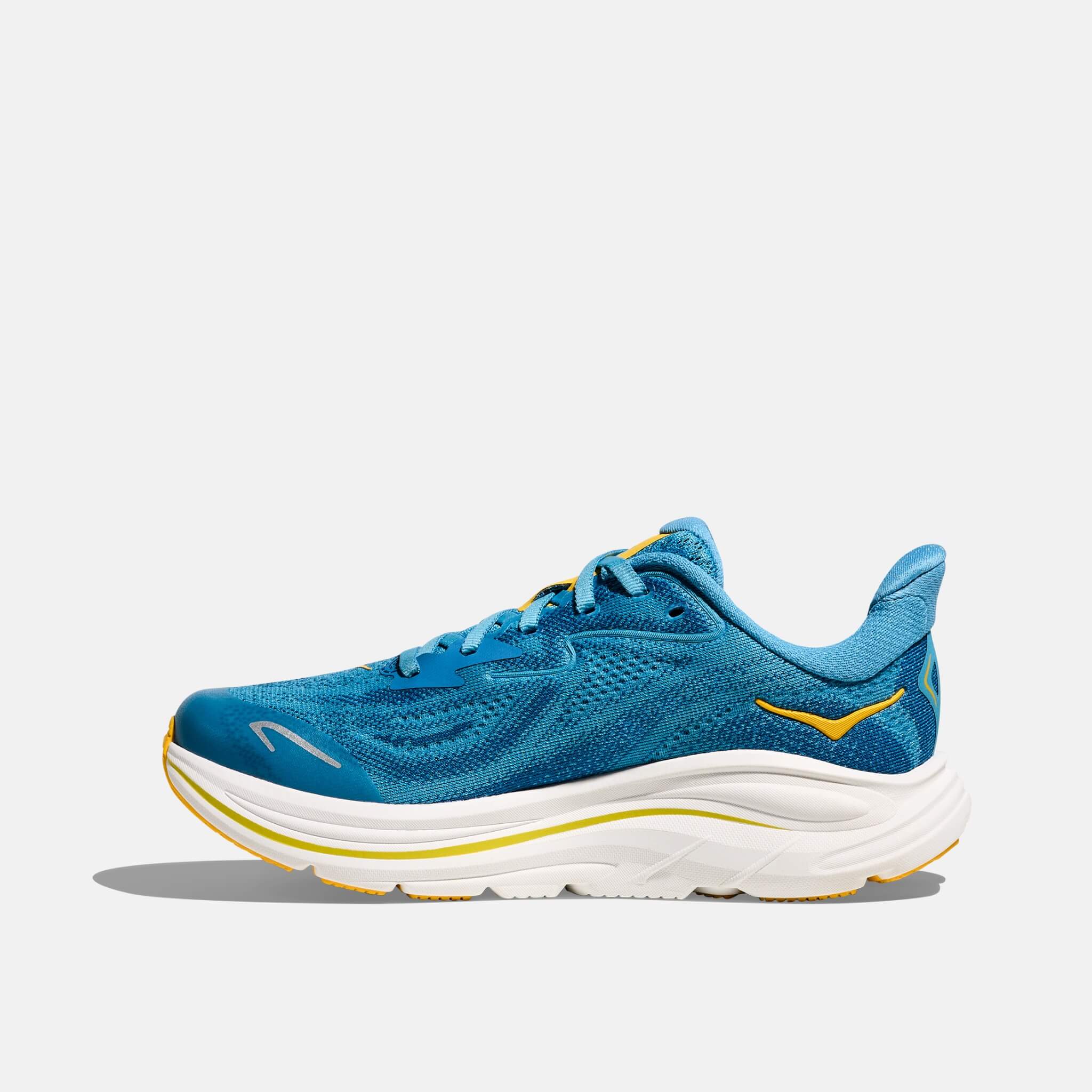 Hoka Clifton 10 Big Kids Blue Sneakers
