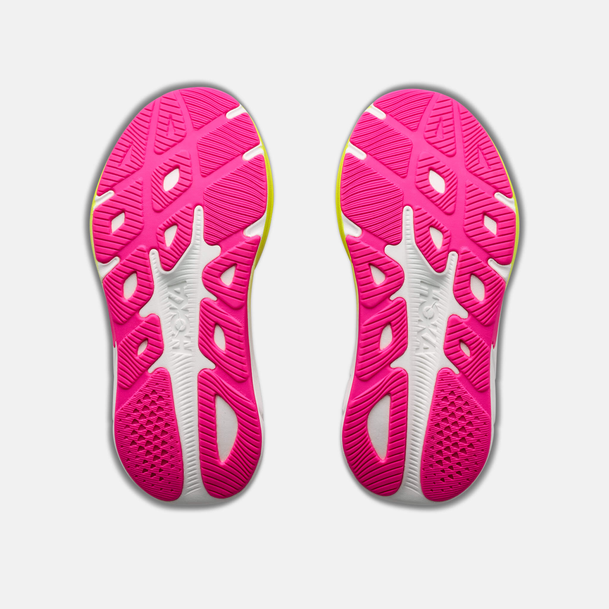 Dziecięce sneakersy Hoka Rincon 4 różowo-żółte